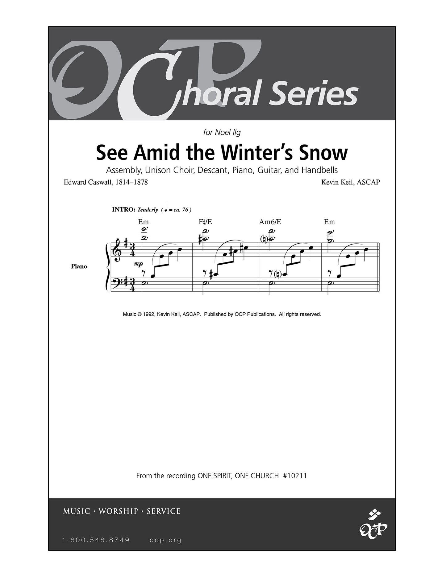 See Amid the Winter's Snow