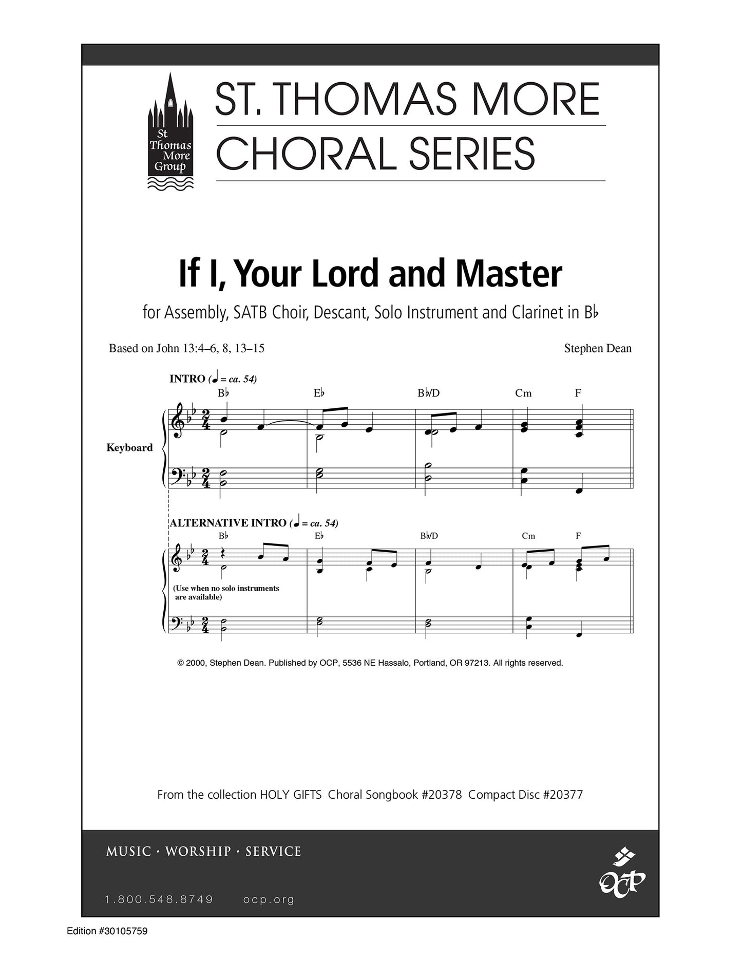 If I, Your Lord and Master