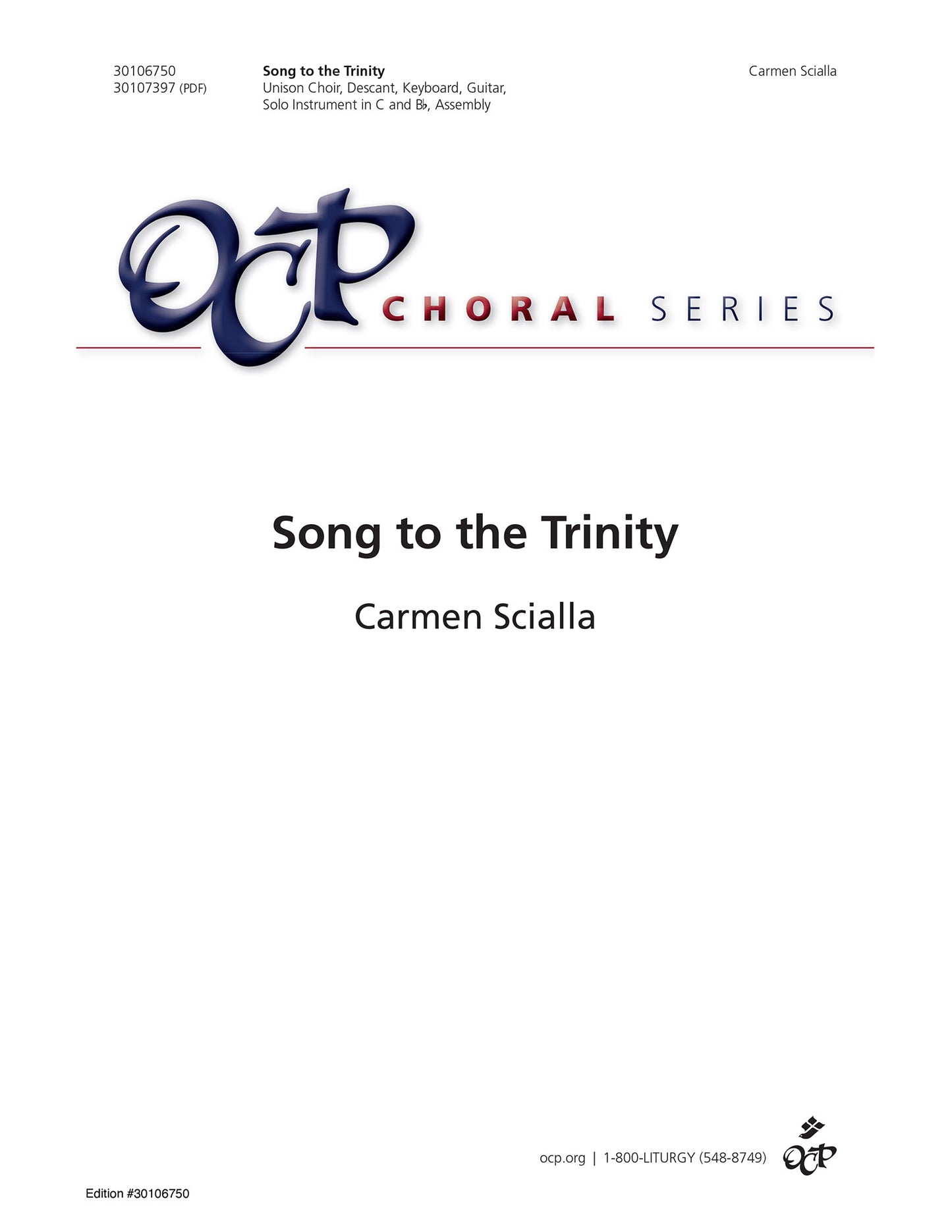 Song to the Trinity