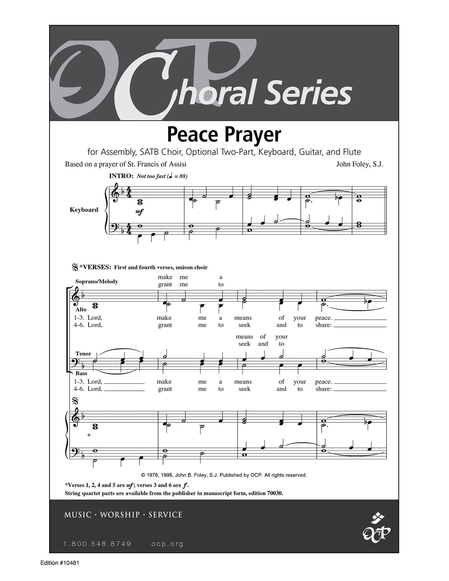 Peace Prayer