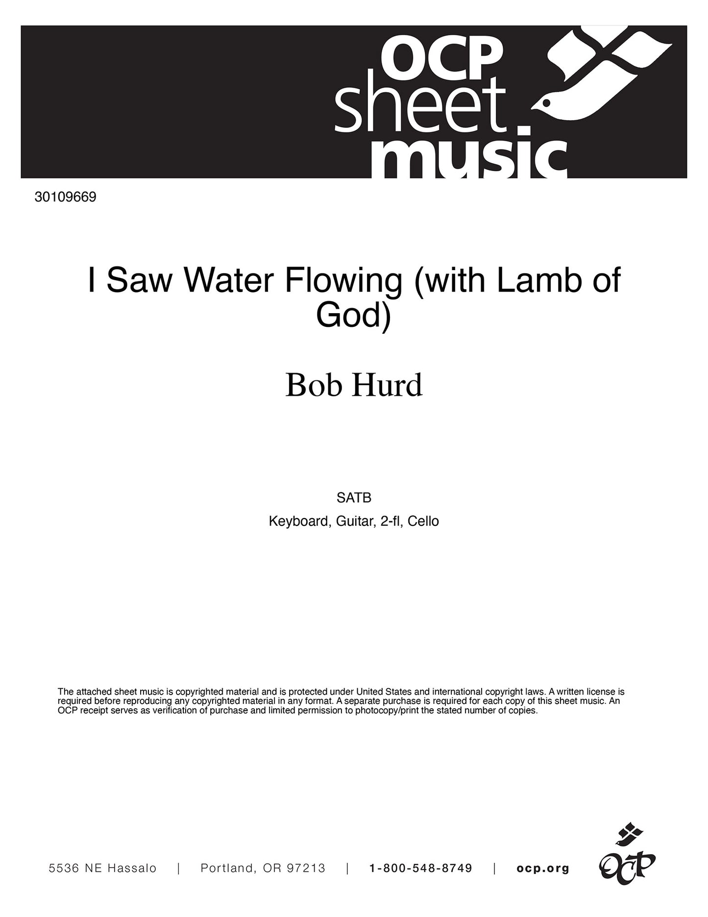 I Saw Water Flowing (with Lamb of God)