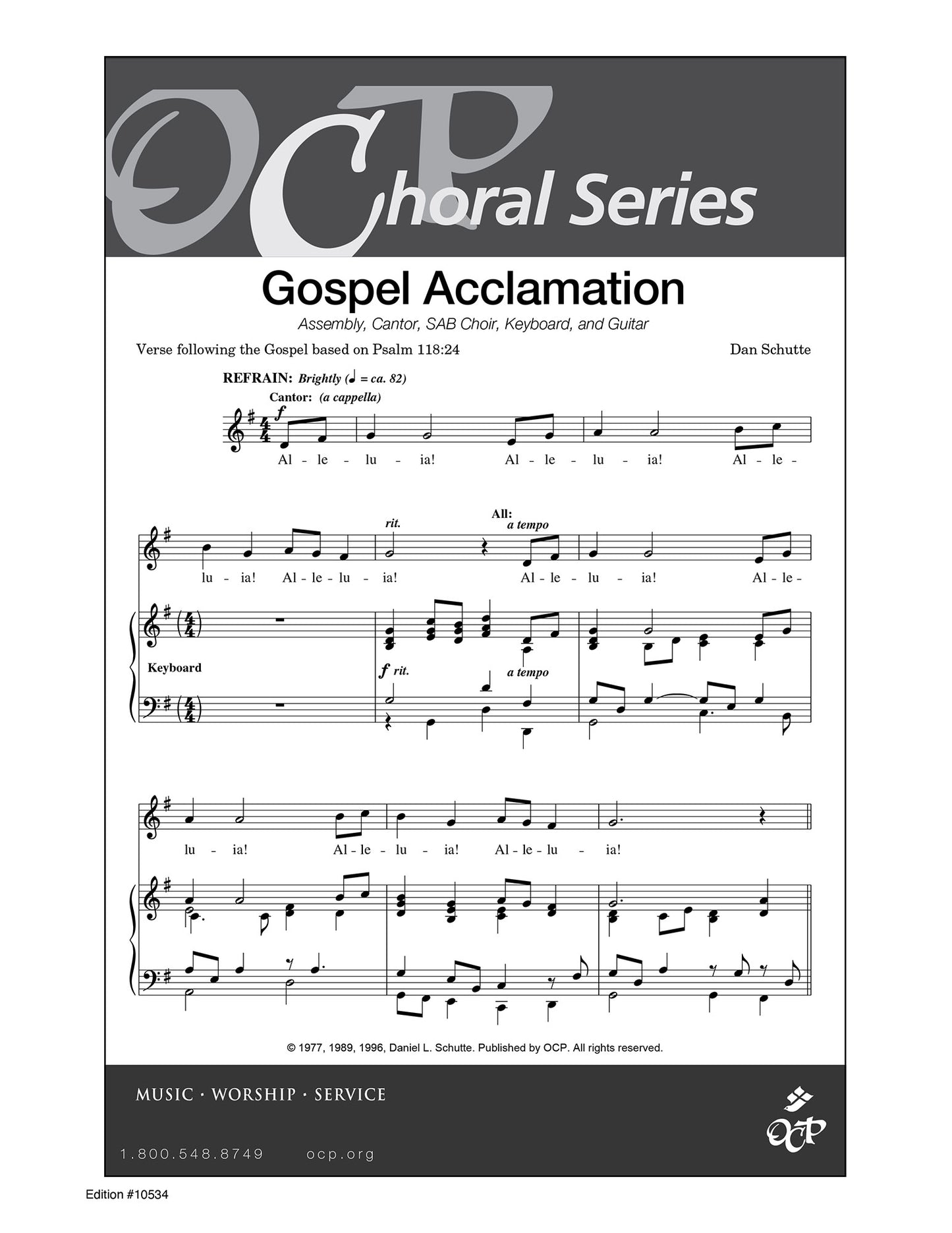 Gospel Acclamation