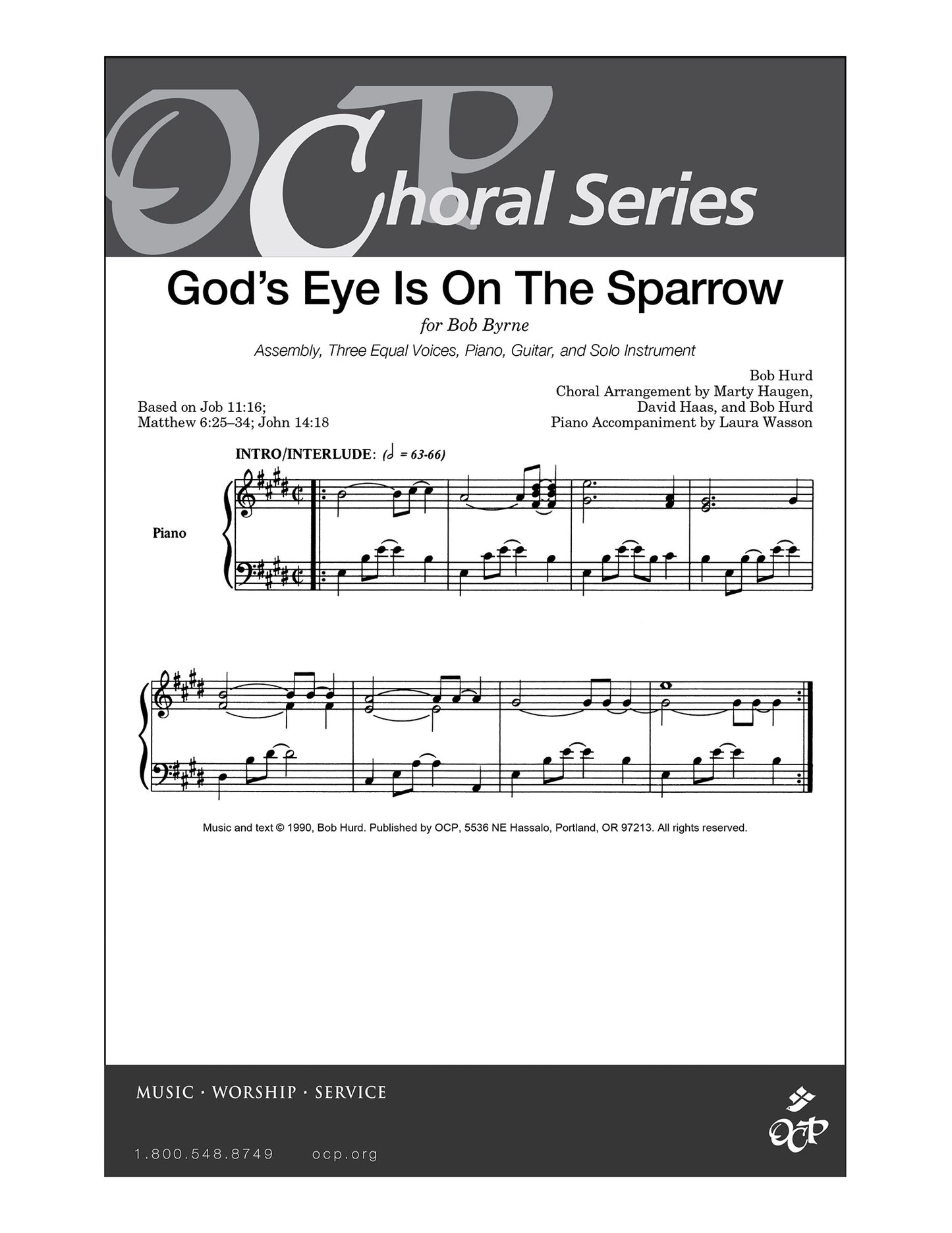 God's Eye Is on the Sparrow
