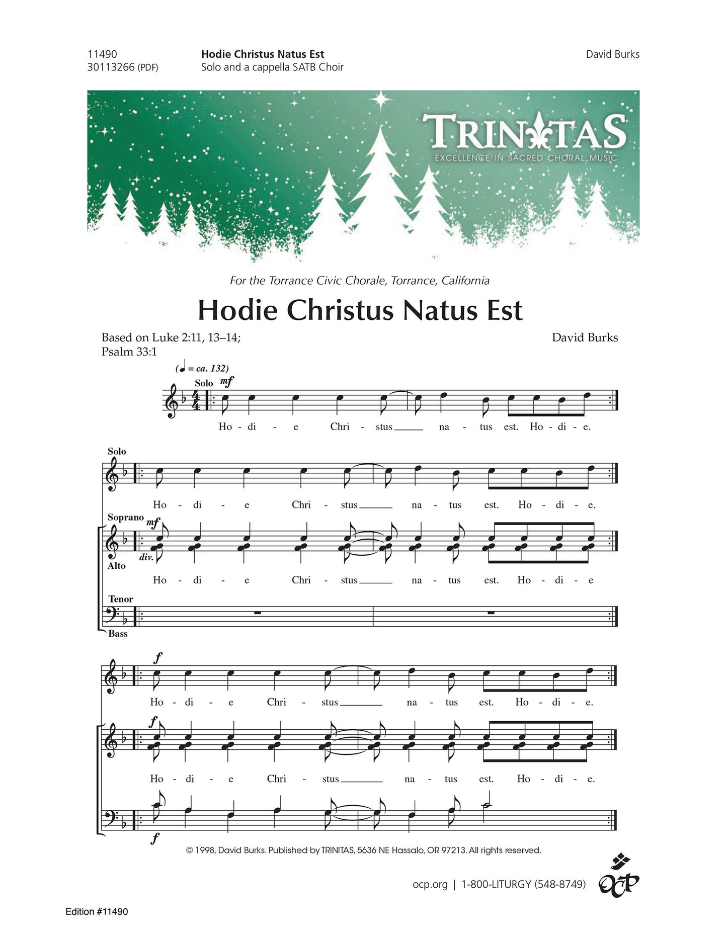 Hodie Christus Natus Est