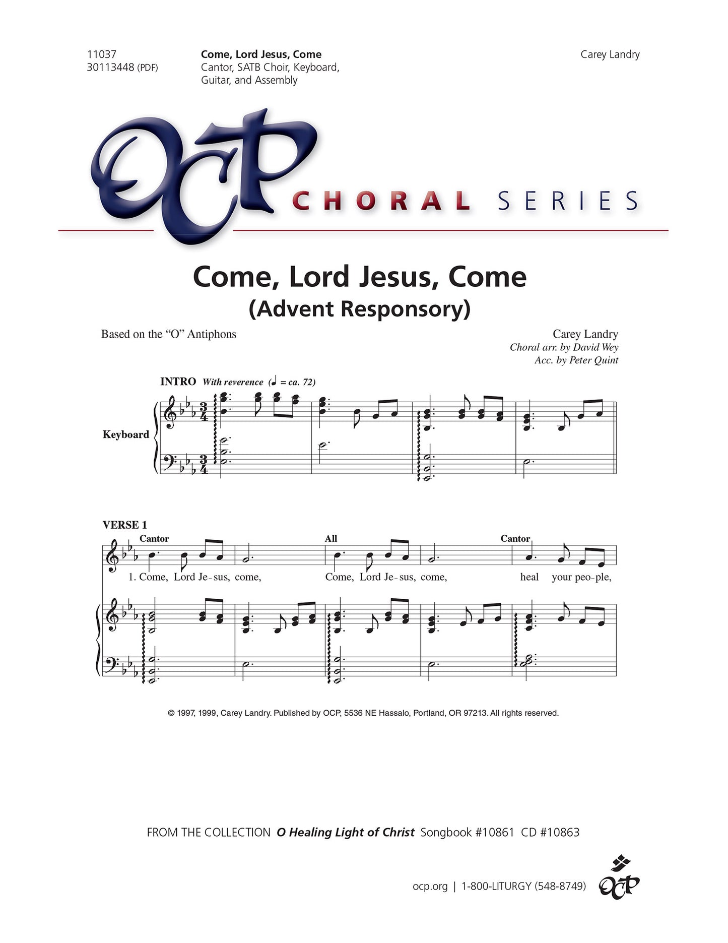 Come, Lord Jesus, Come