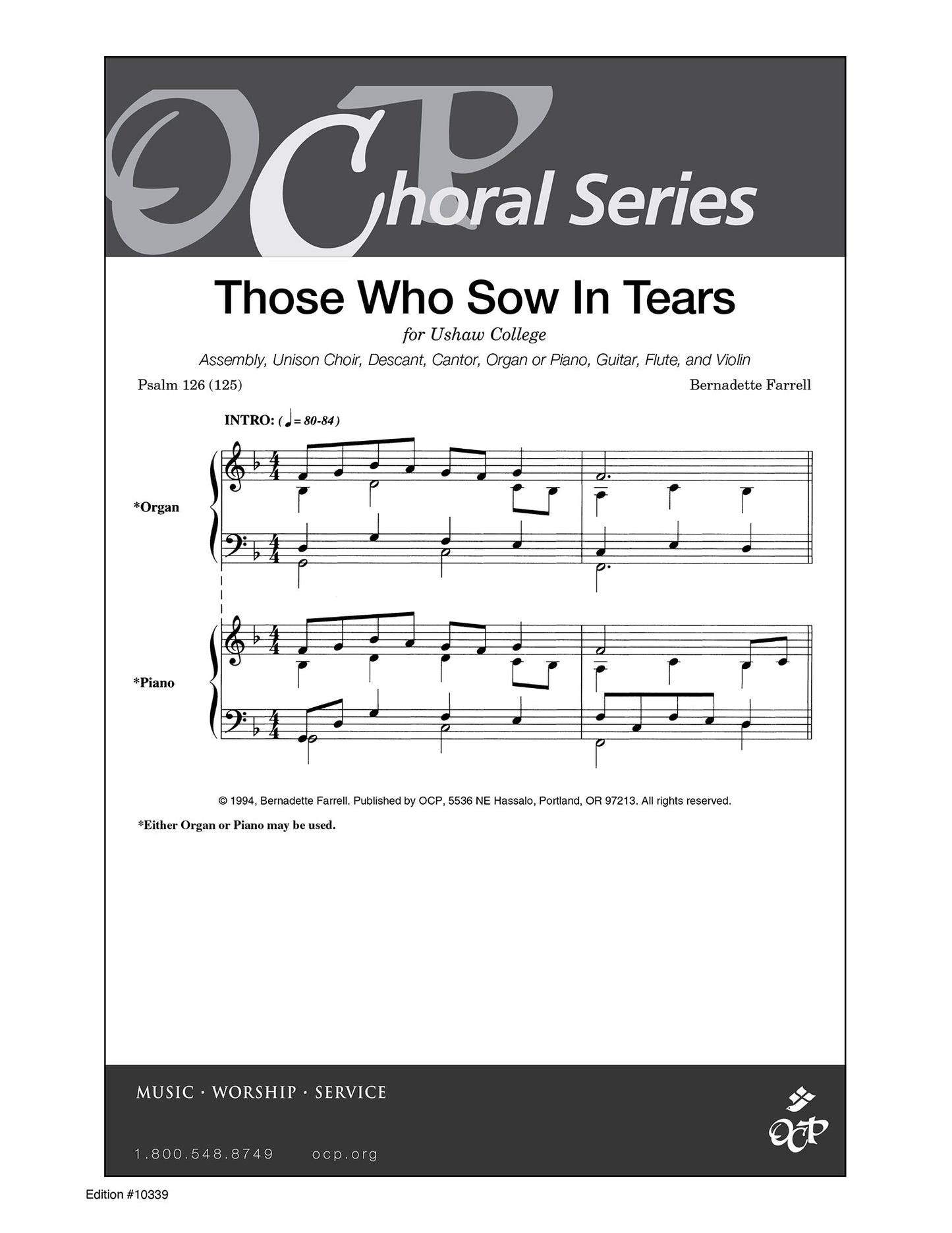 Those Who Sow in Tears