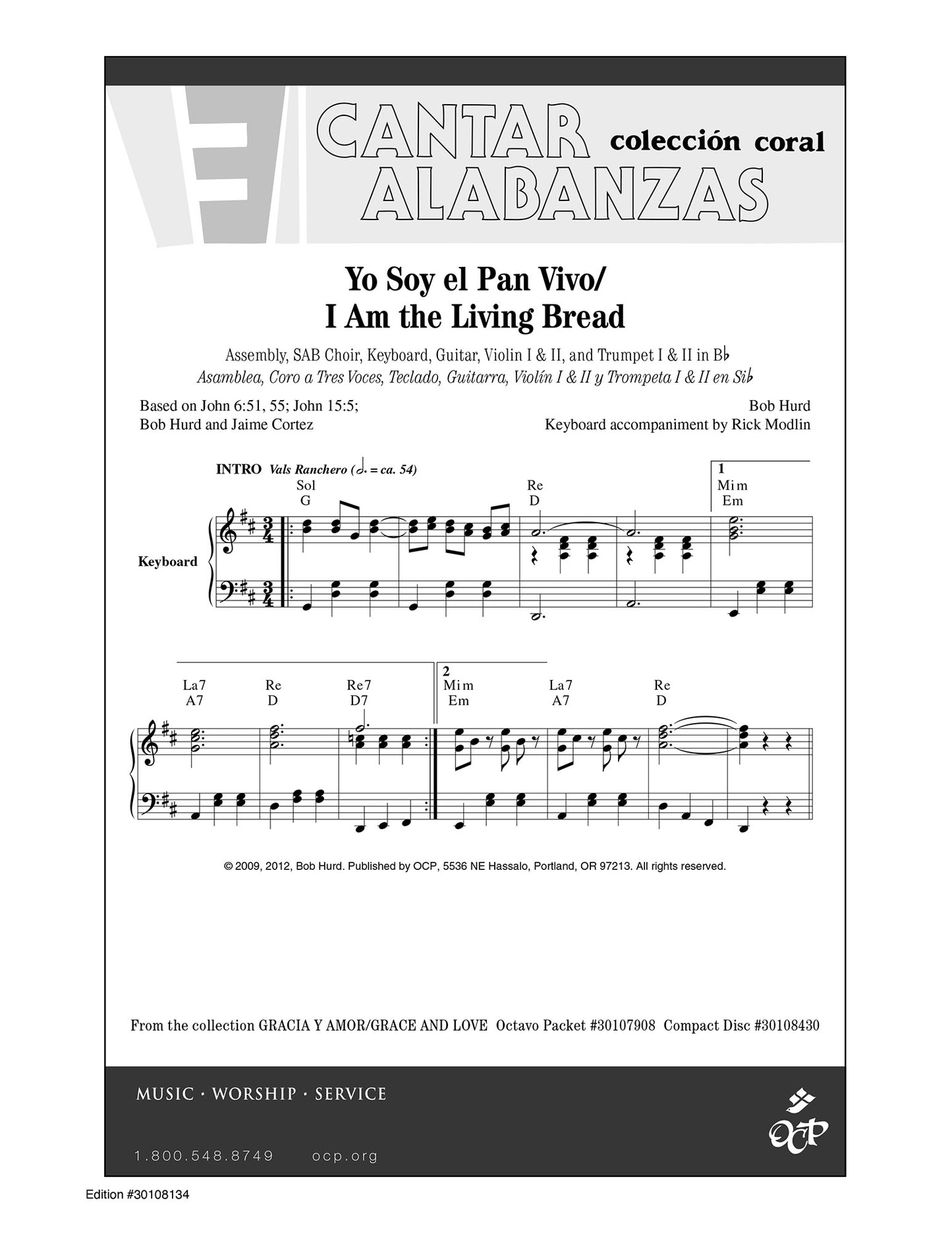 Yo Soy el Pan Vivo/I Am the Living Bread