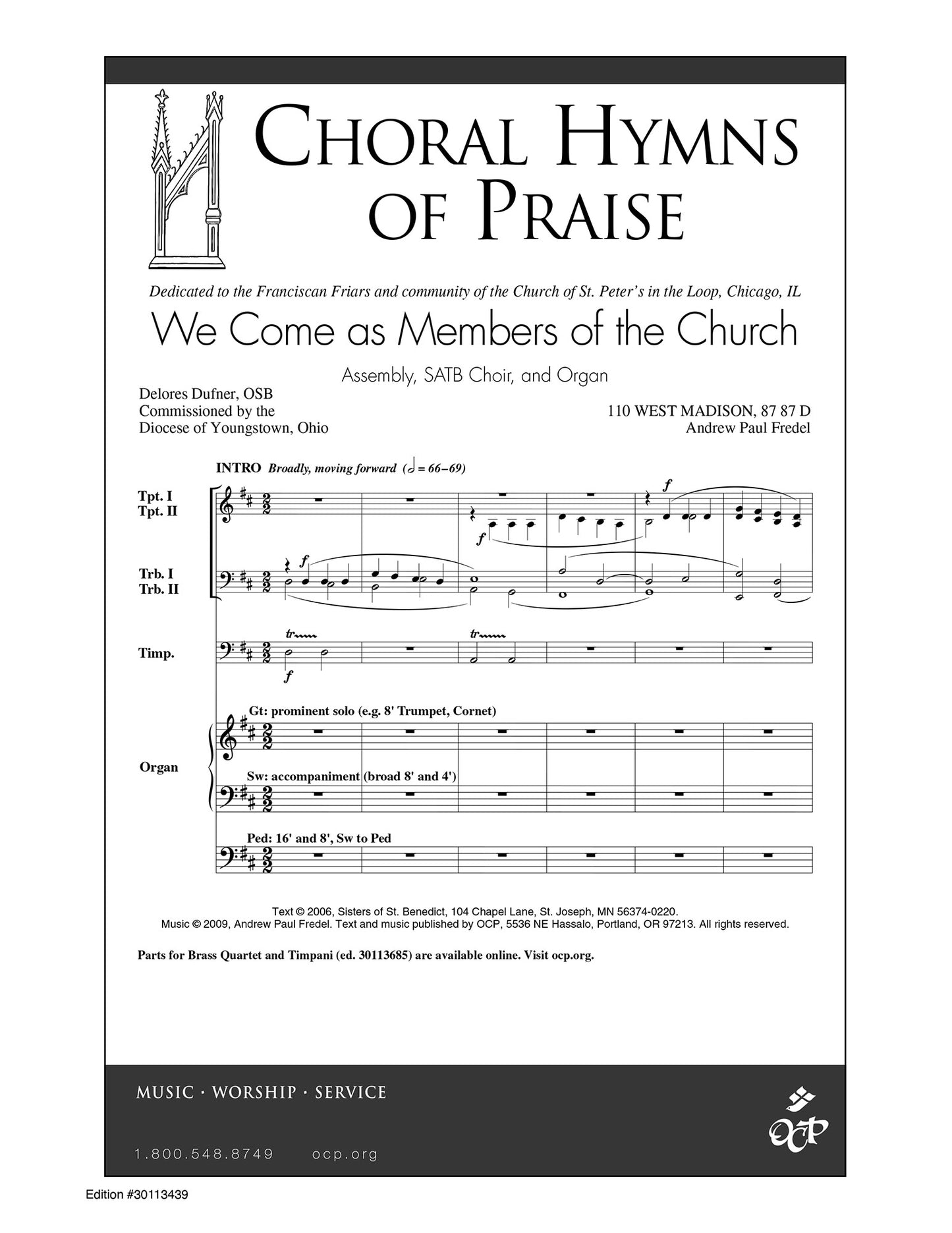 We Come as Members of the Church