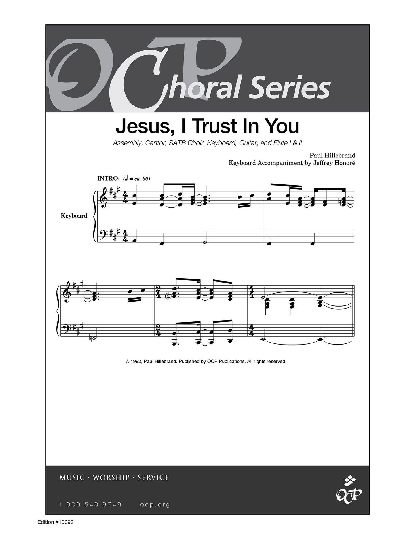 Jesus, I Trust in You