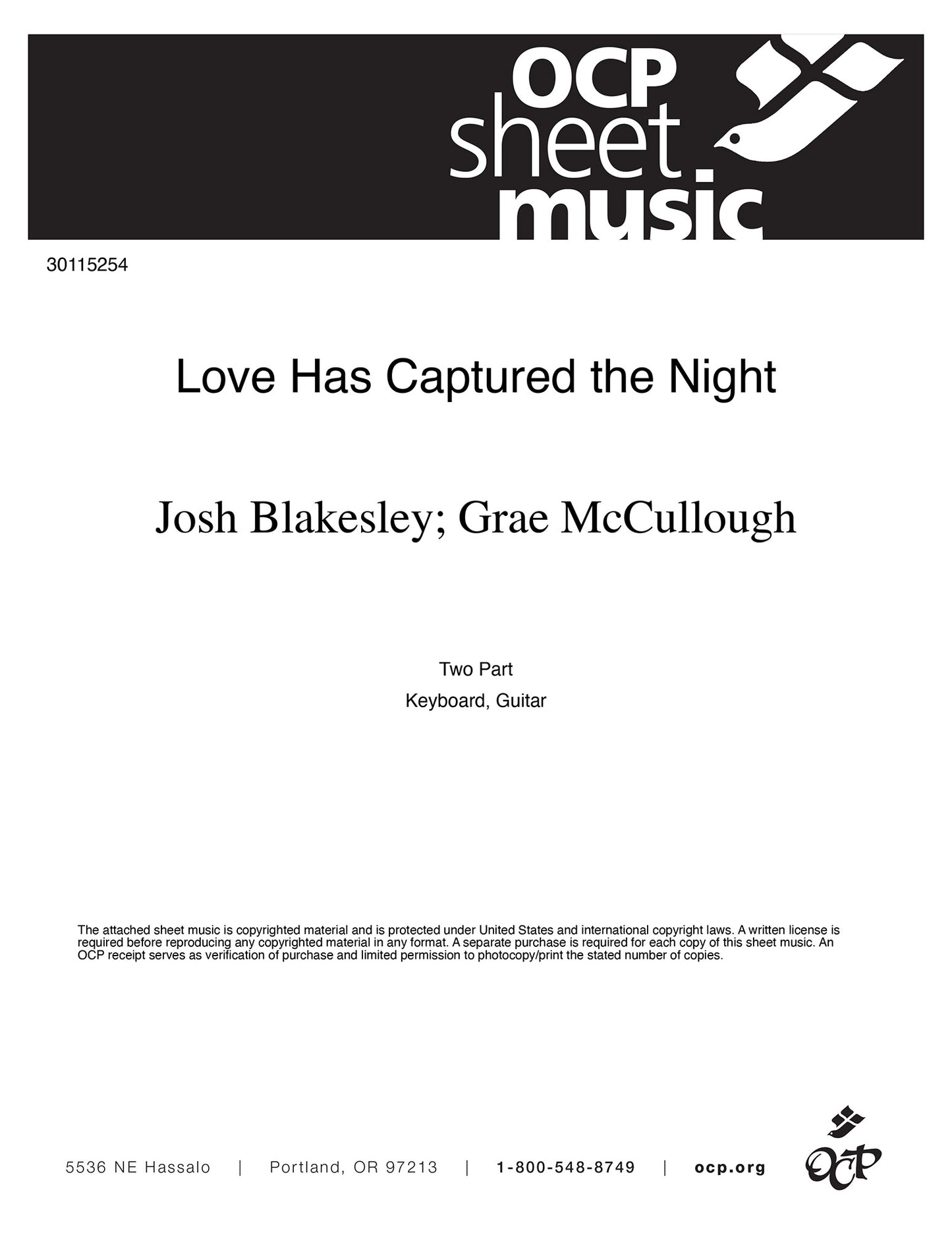 Love Has Captured the Night