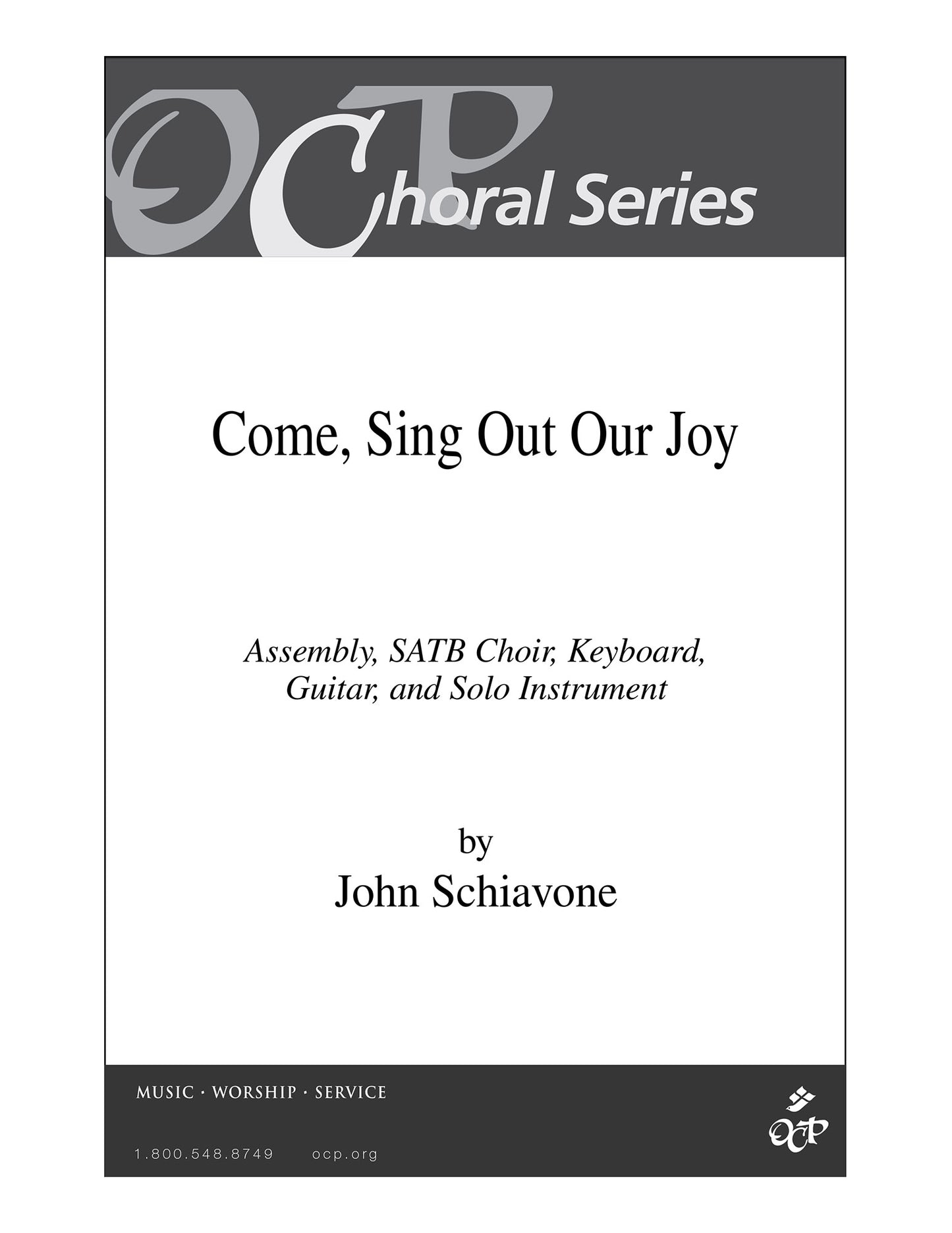 Come, Sing Out Our Joy