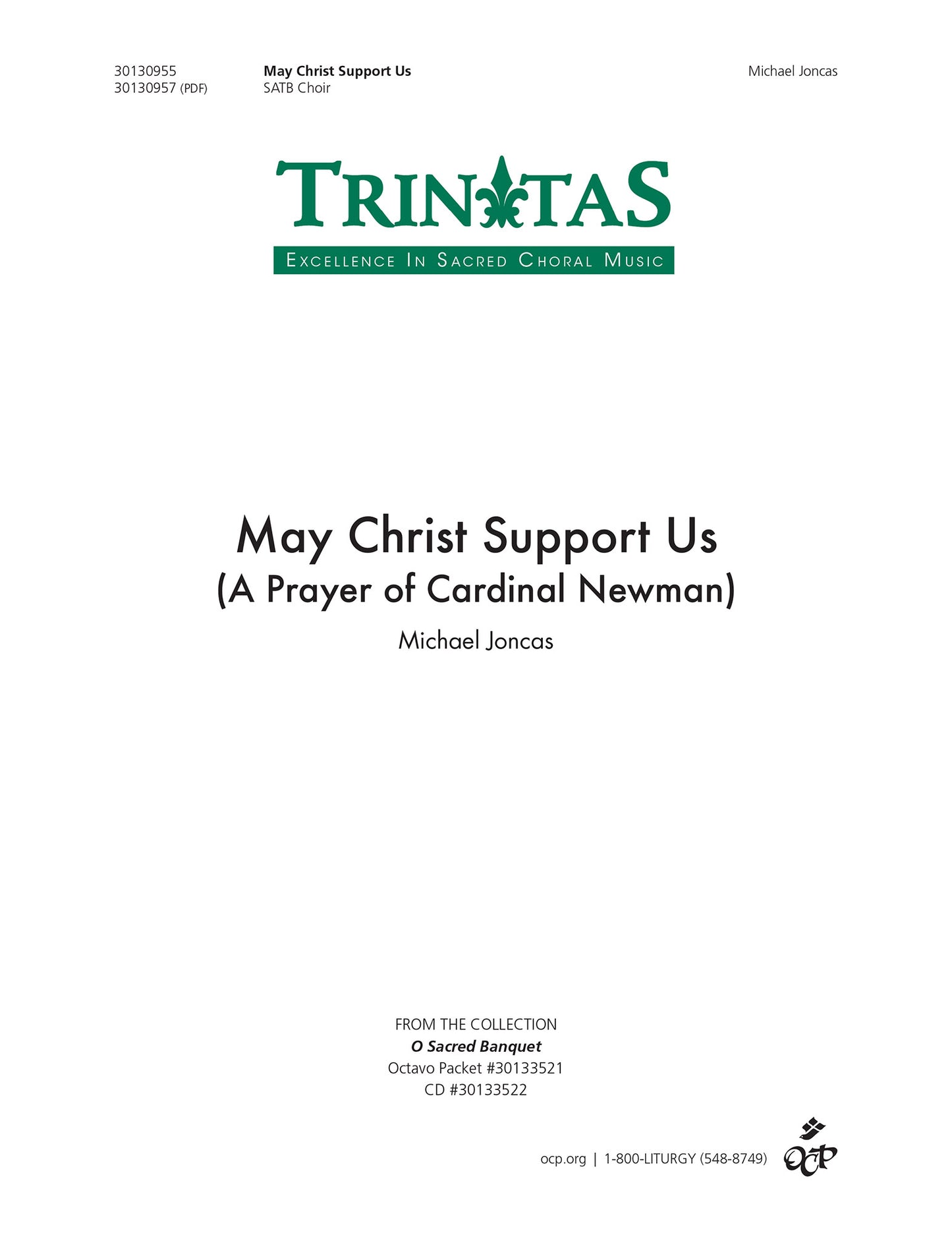 May Christ Support Us