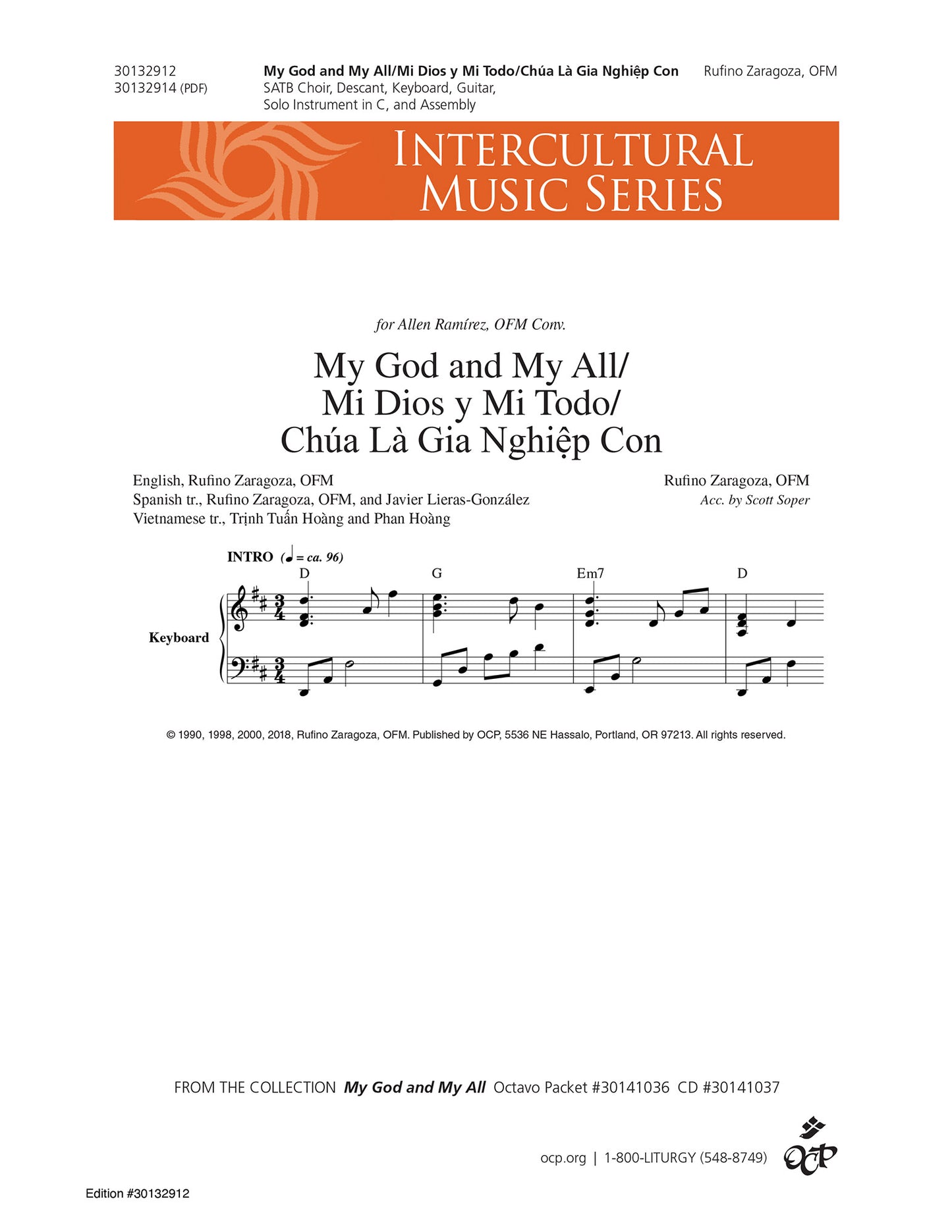 My God and My All/Mi Dios y Mi Todo/Chœa Lˆ Gia Nghi_p Con