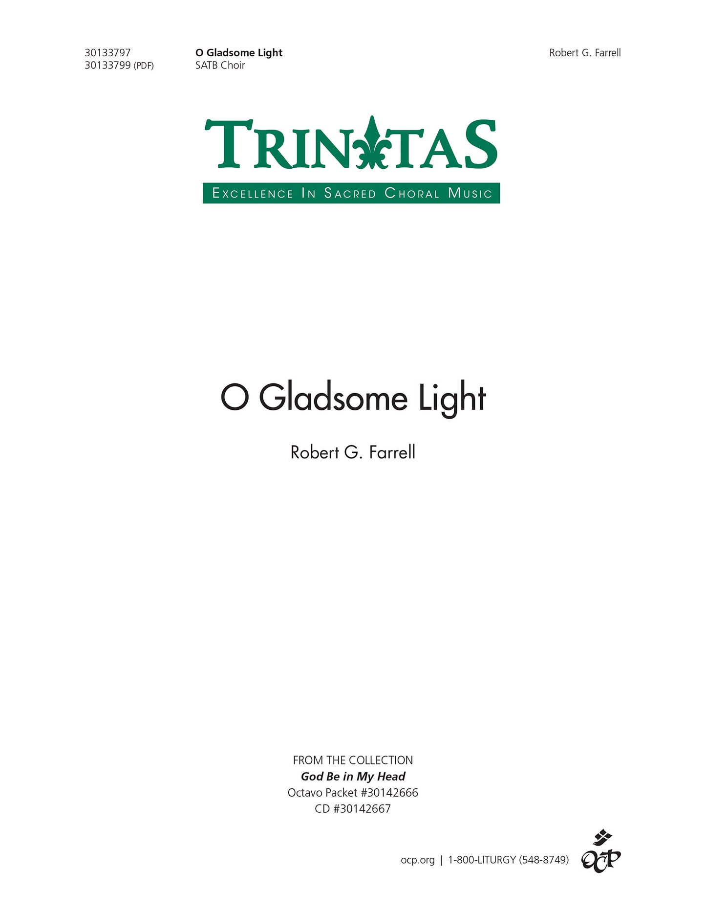 O Gladsome Light
