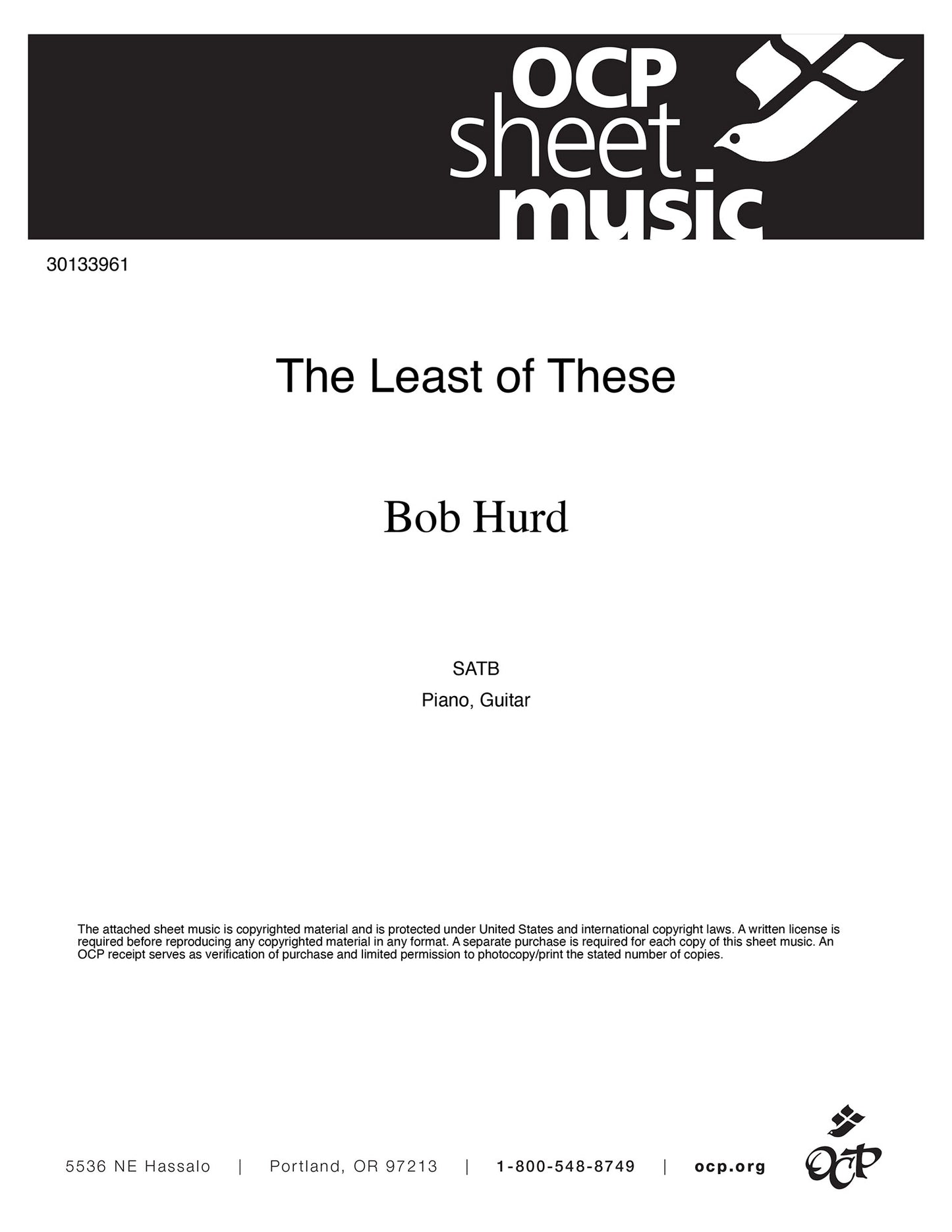 The Least of These