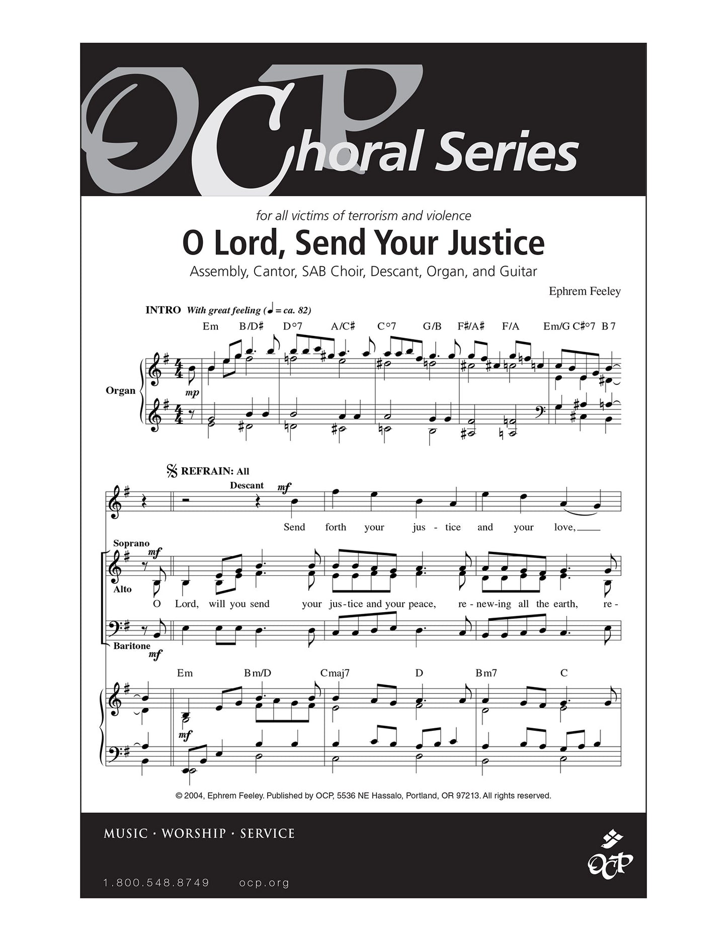 O Lord, Send Your Justice