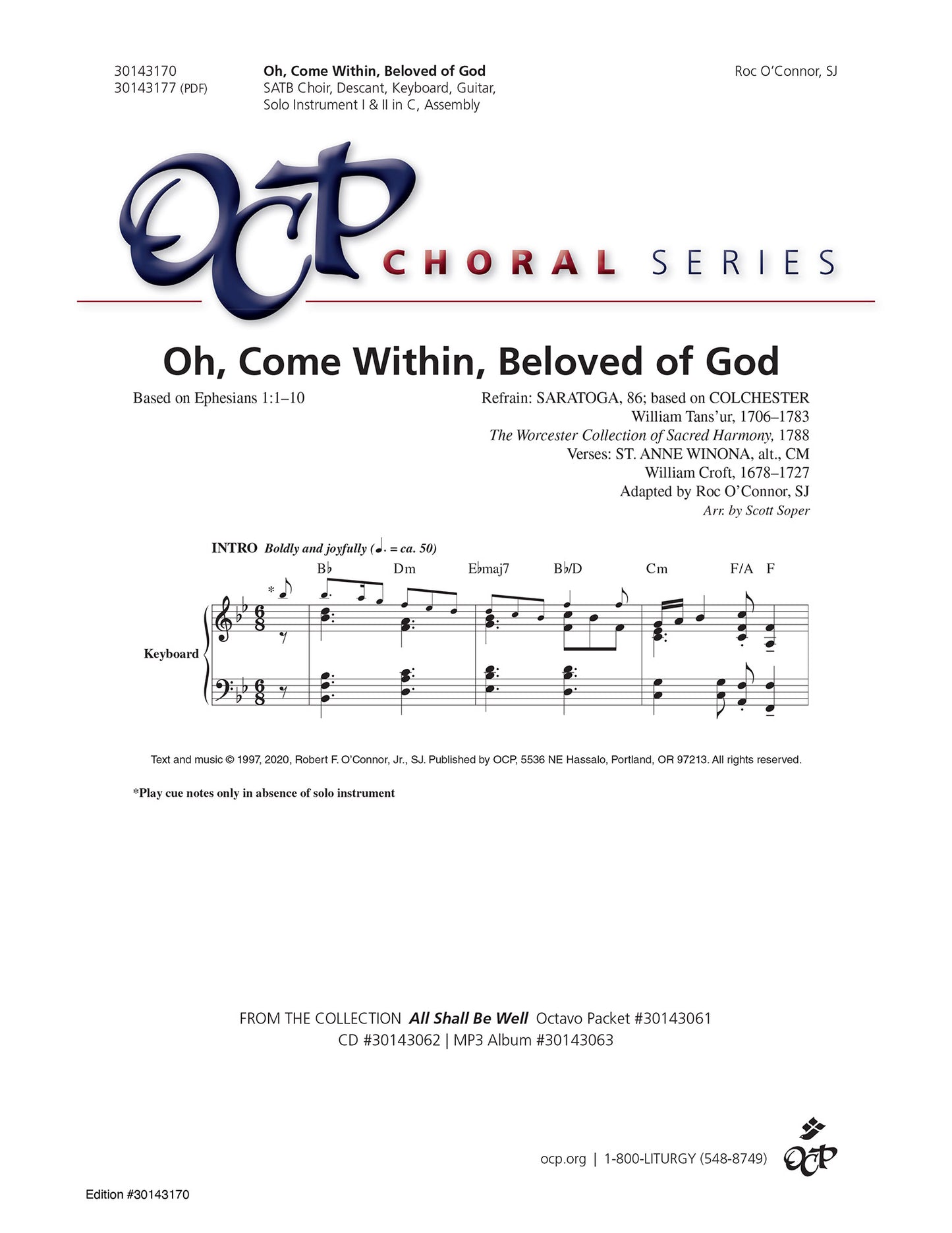 Oh, Come Within, Beloved of God