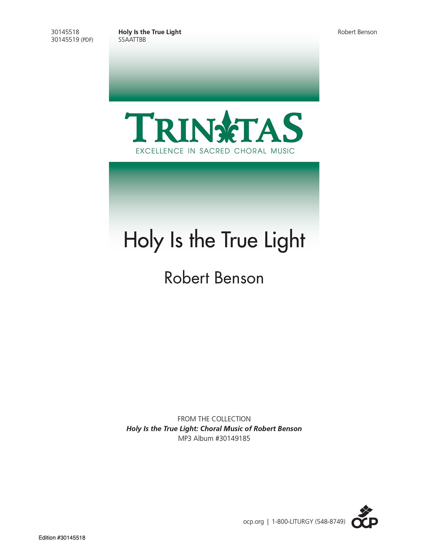 Holy Is the True Light