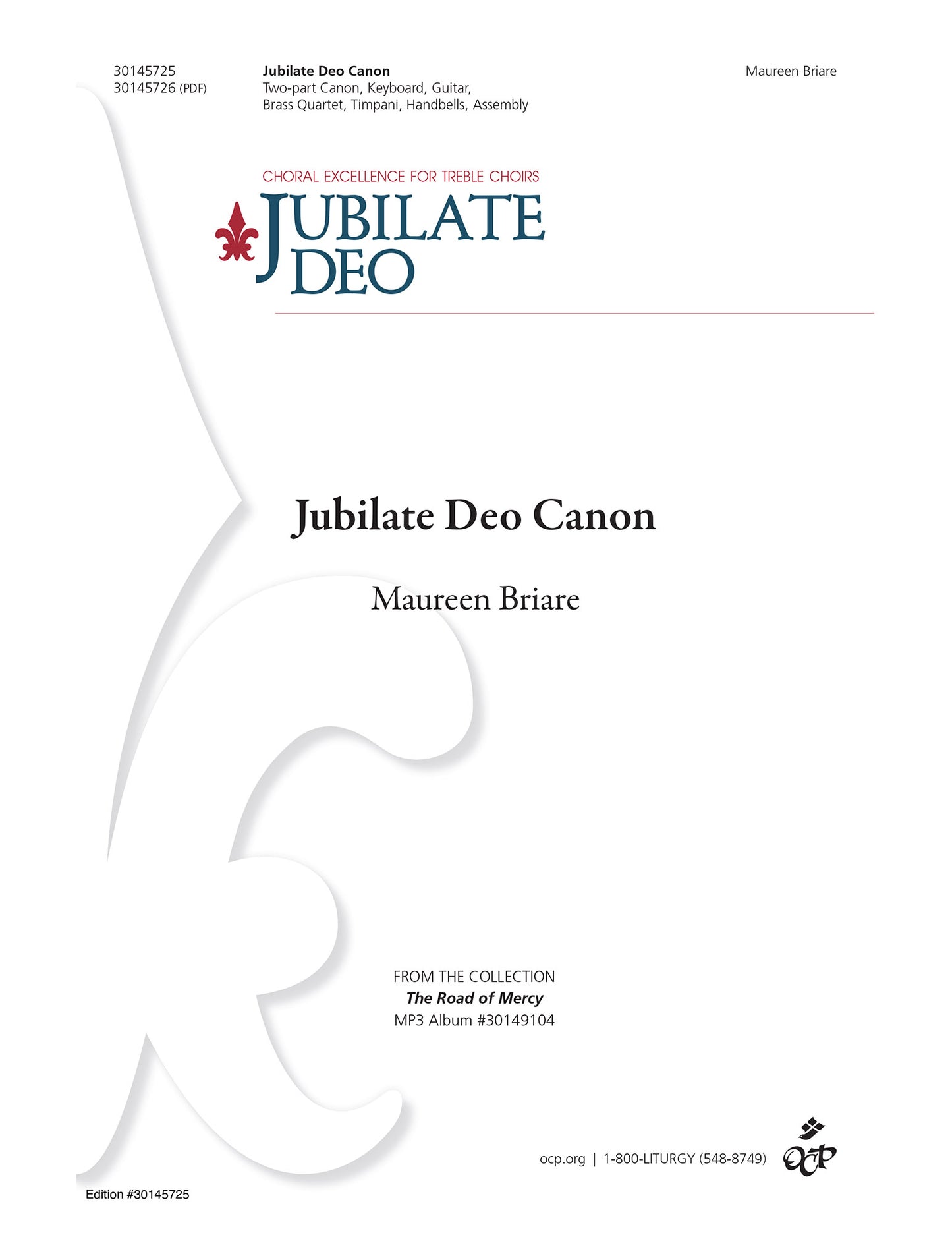 Jubilate Deo Canon