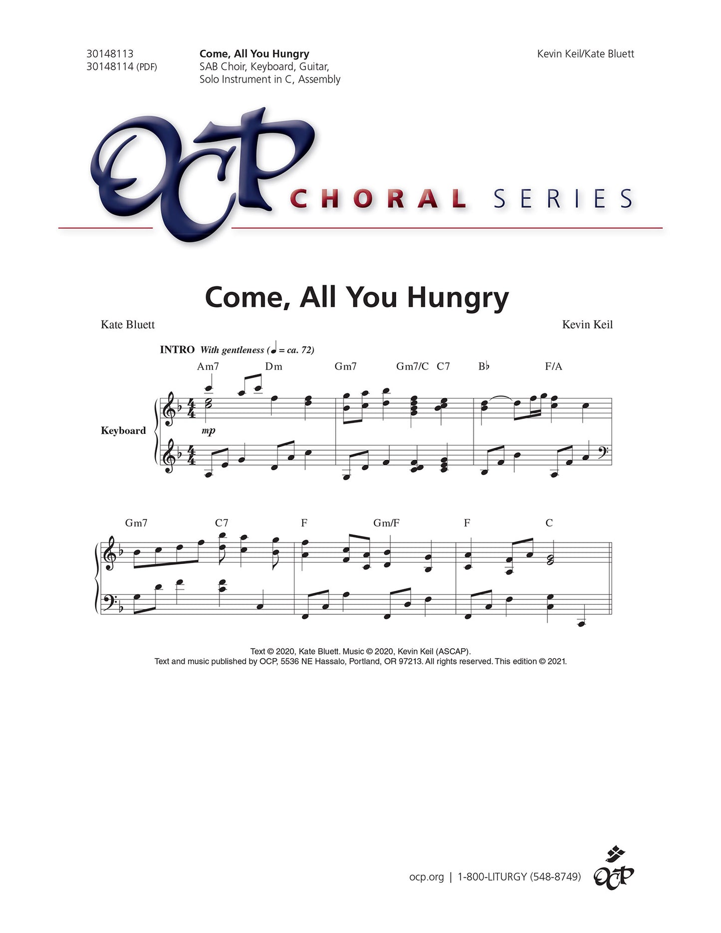 Come, All You Hungry