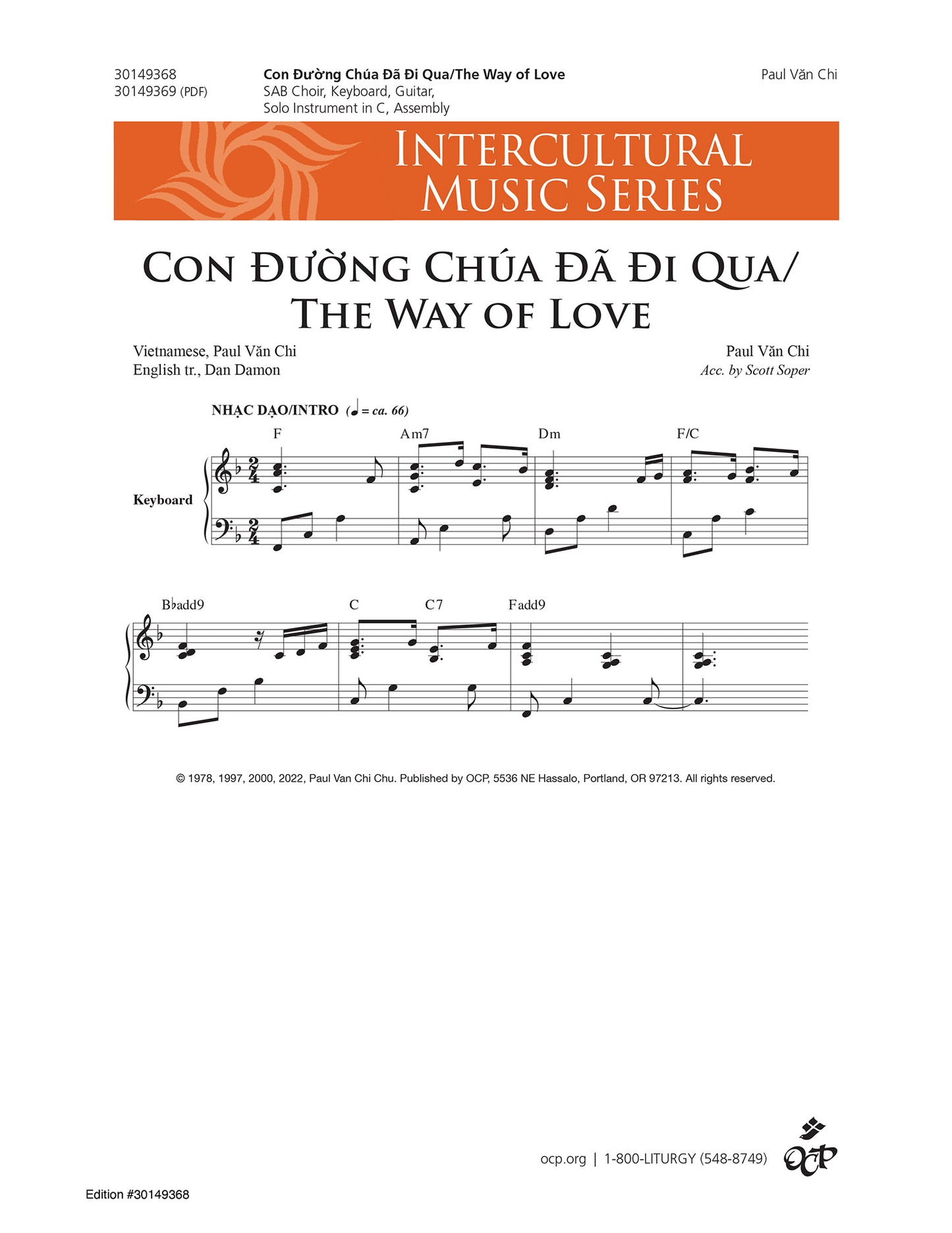 Con ___ng Chœa _‹ _i Qua/The Way of Love