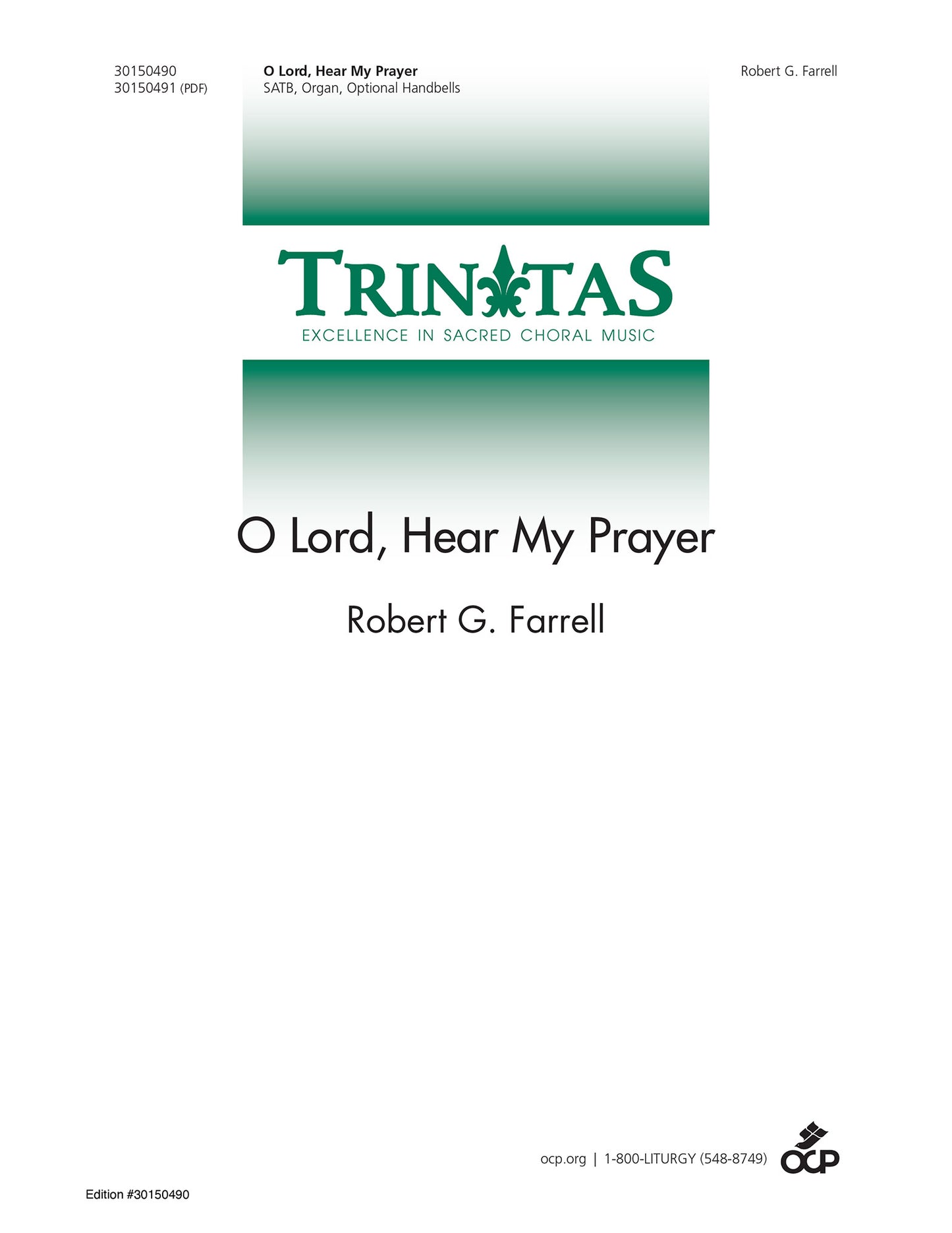 O Lord, Hear My Prayer