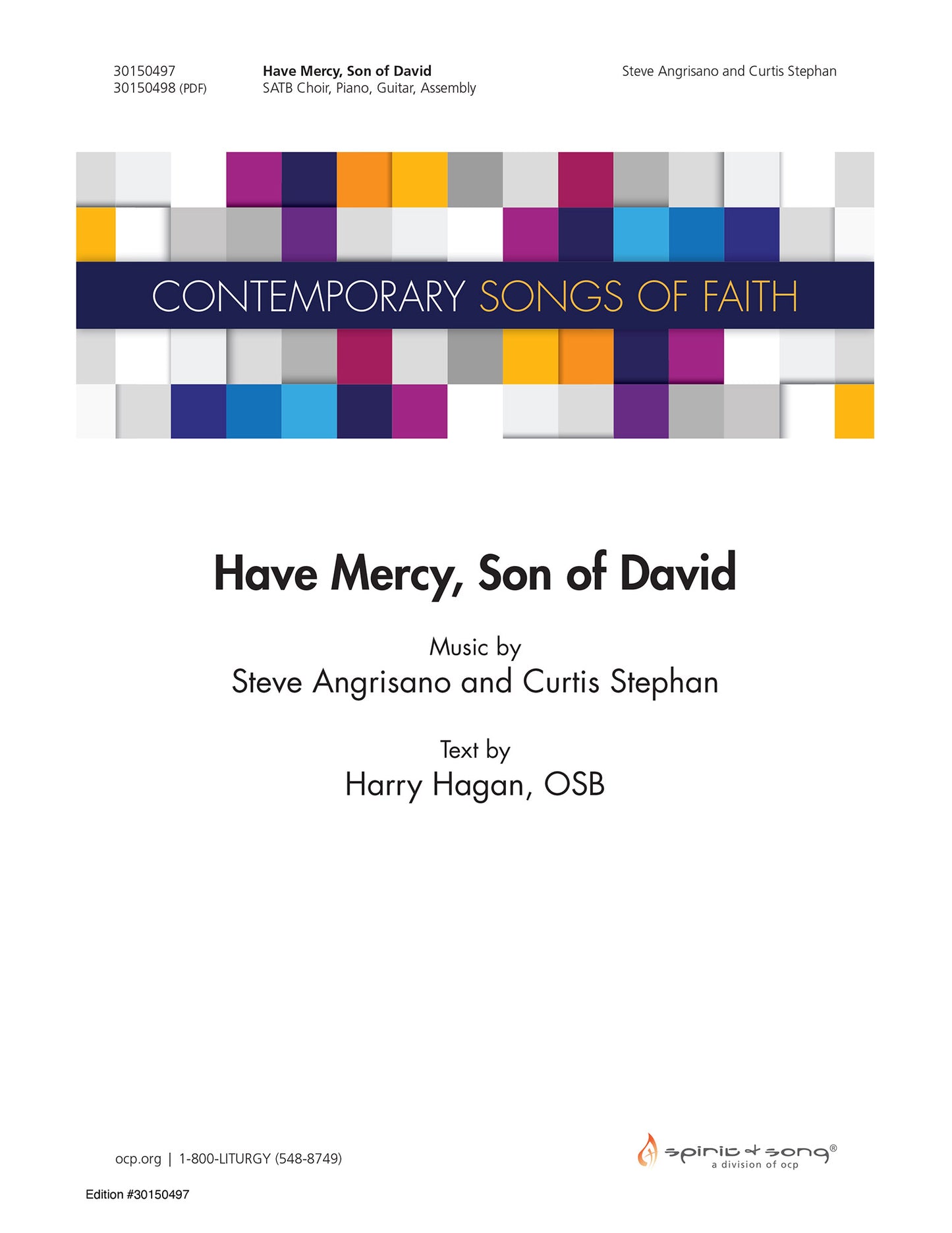 Have Mercy, Son of David