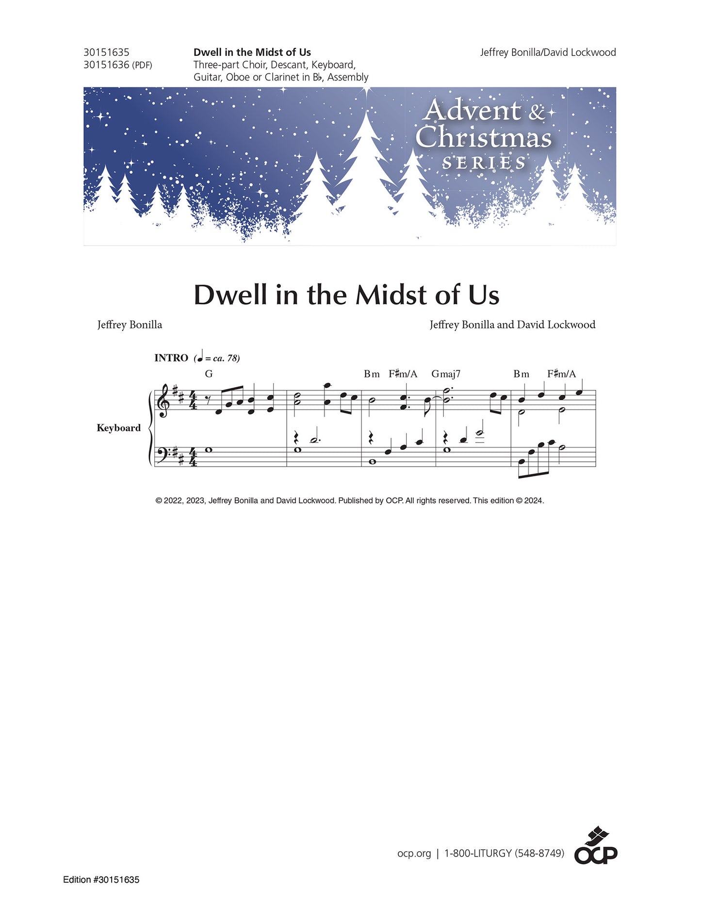 Dwell in the Midst of Us