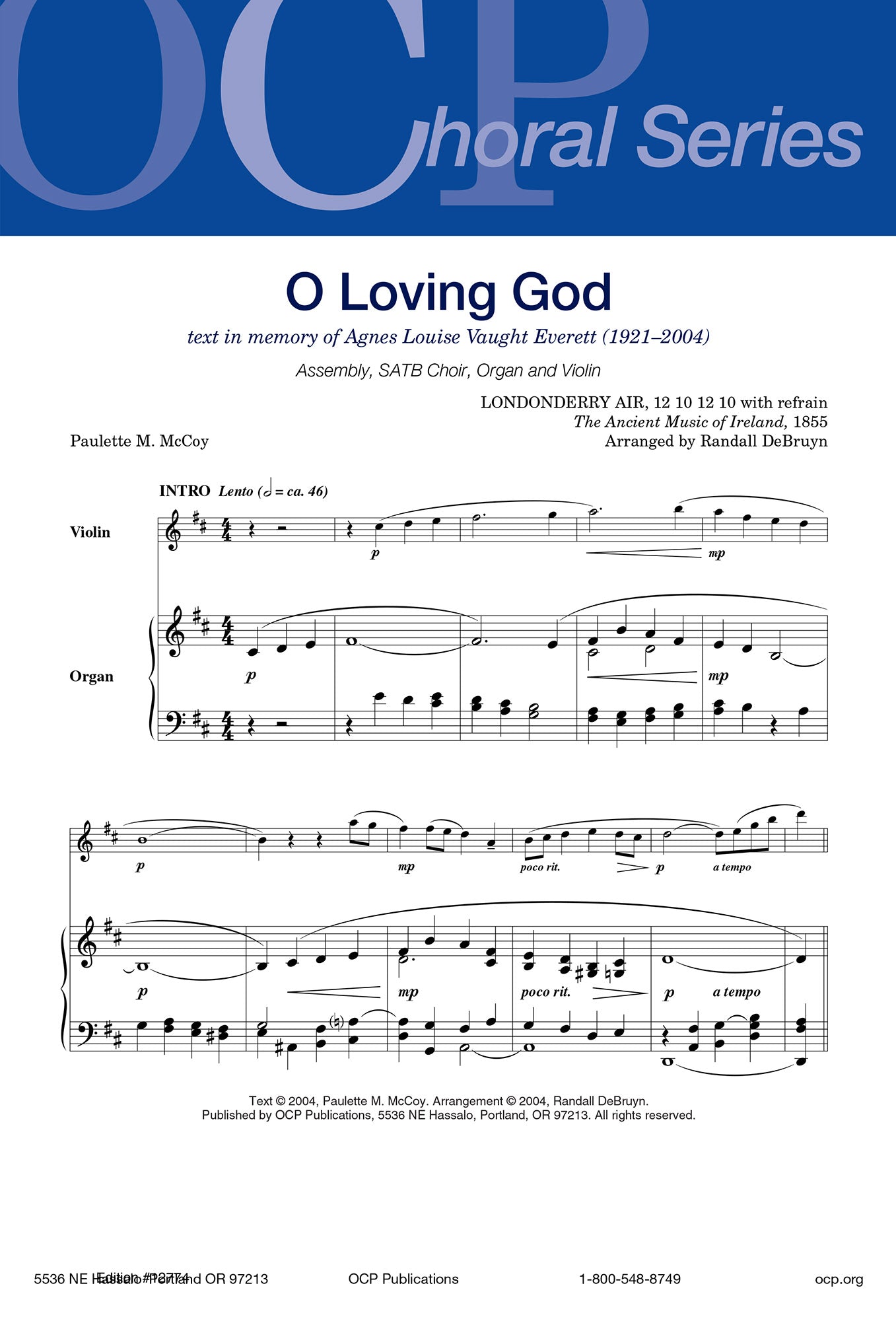 O Loving God