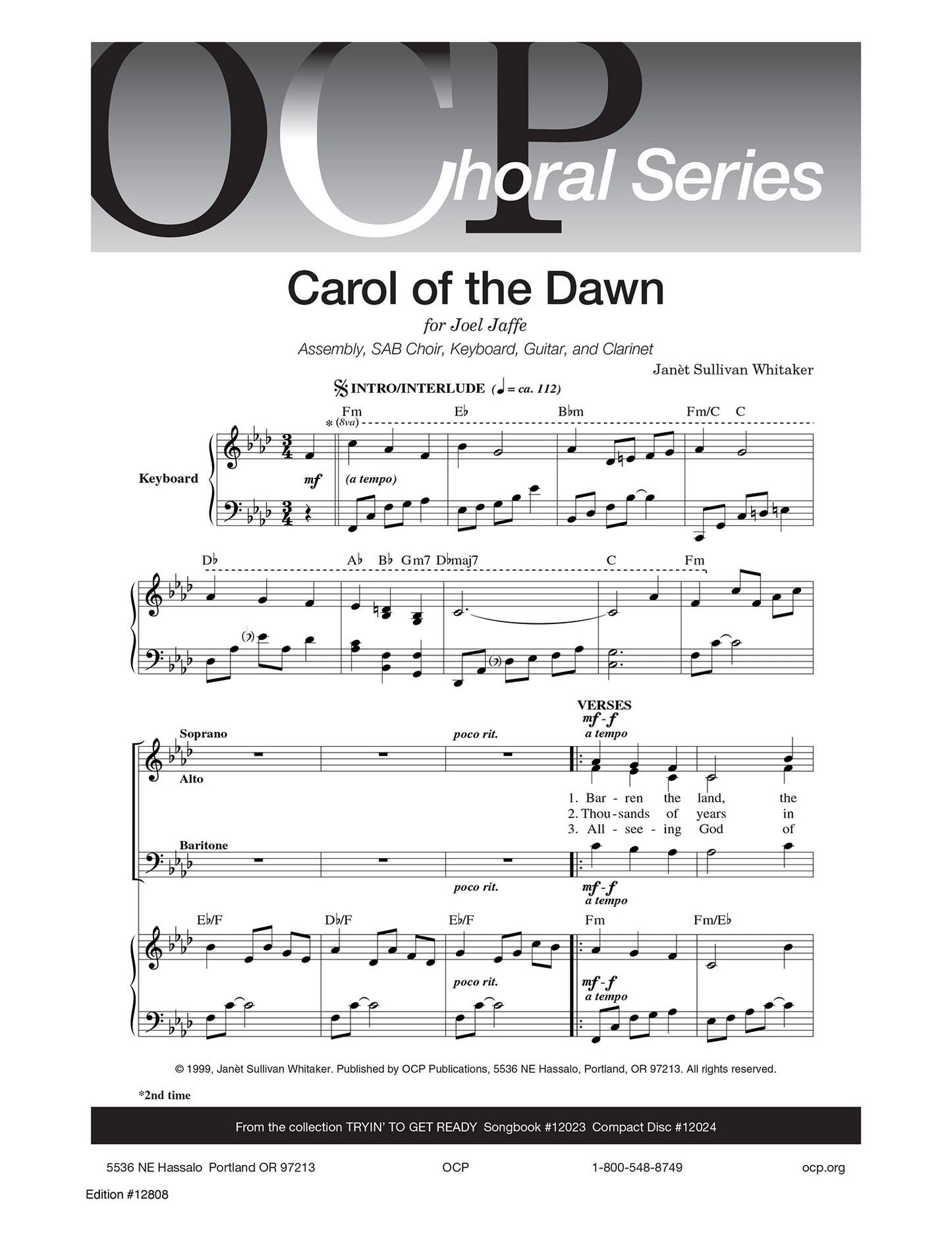 Carol of the Dawn