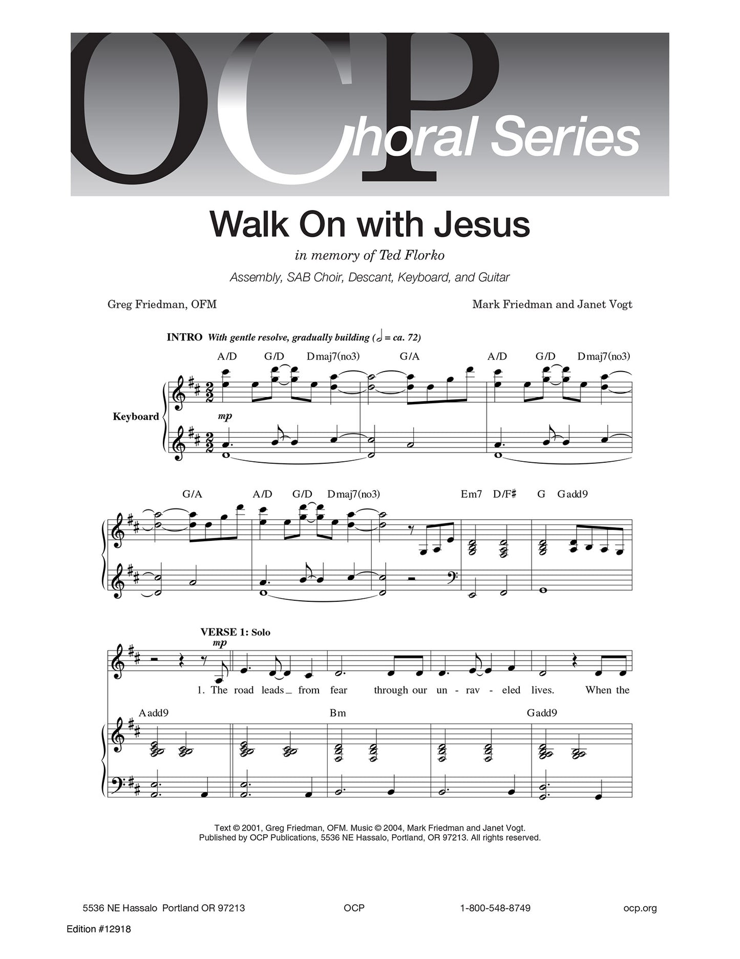 Walk On with Jesus