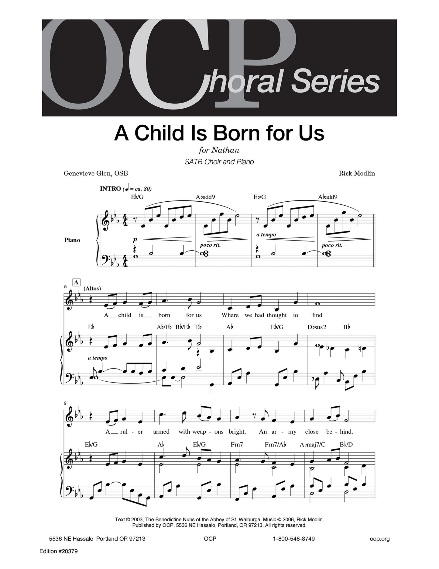A Child Is Born for Us