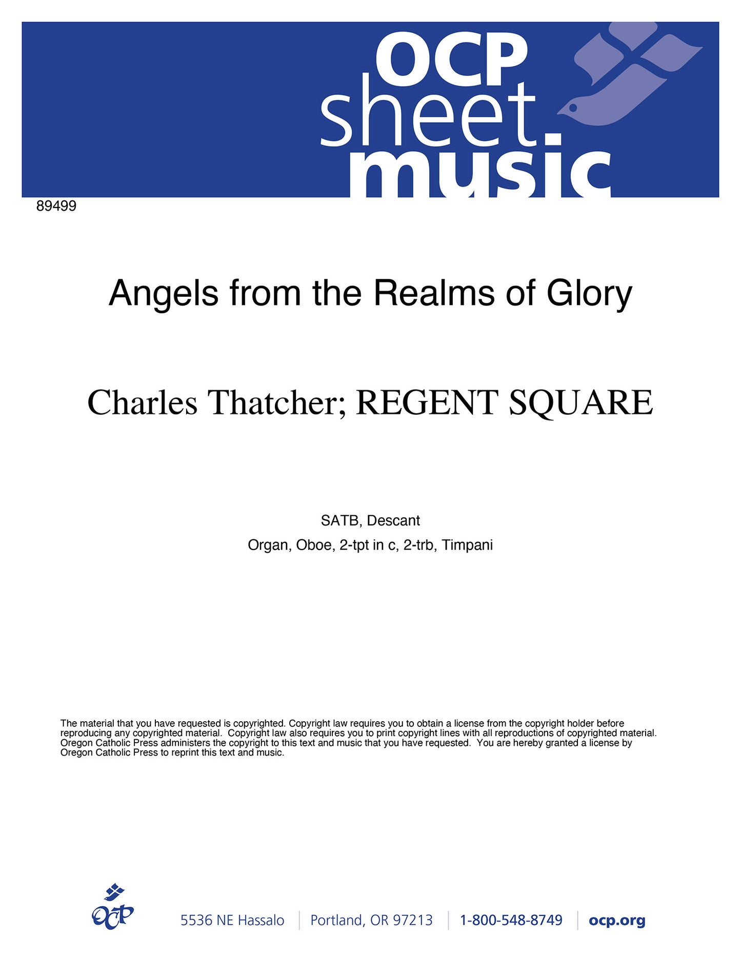 Angels from the Realms of Glory