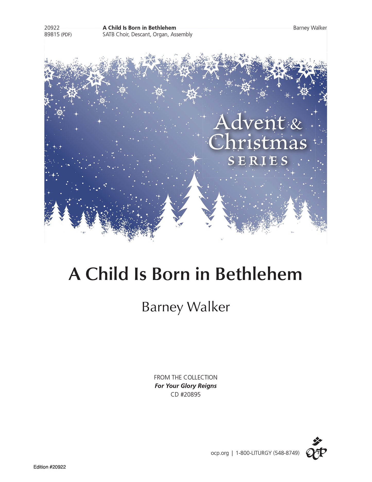 A Child Is Born in Bethlehem