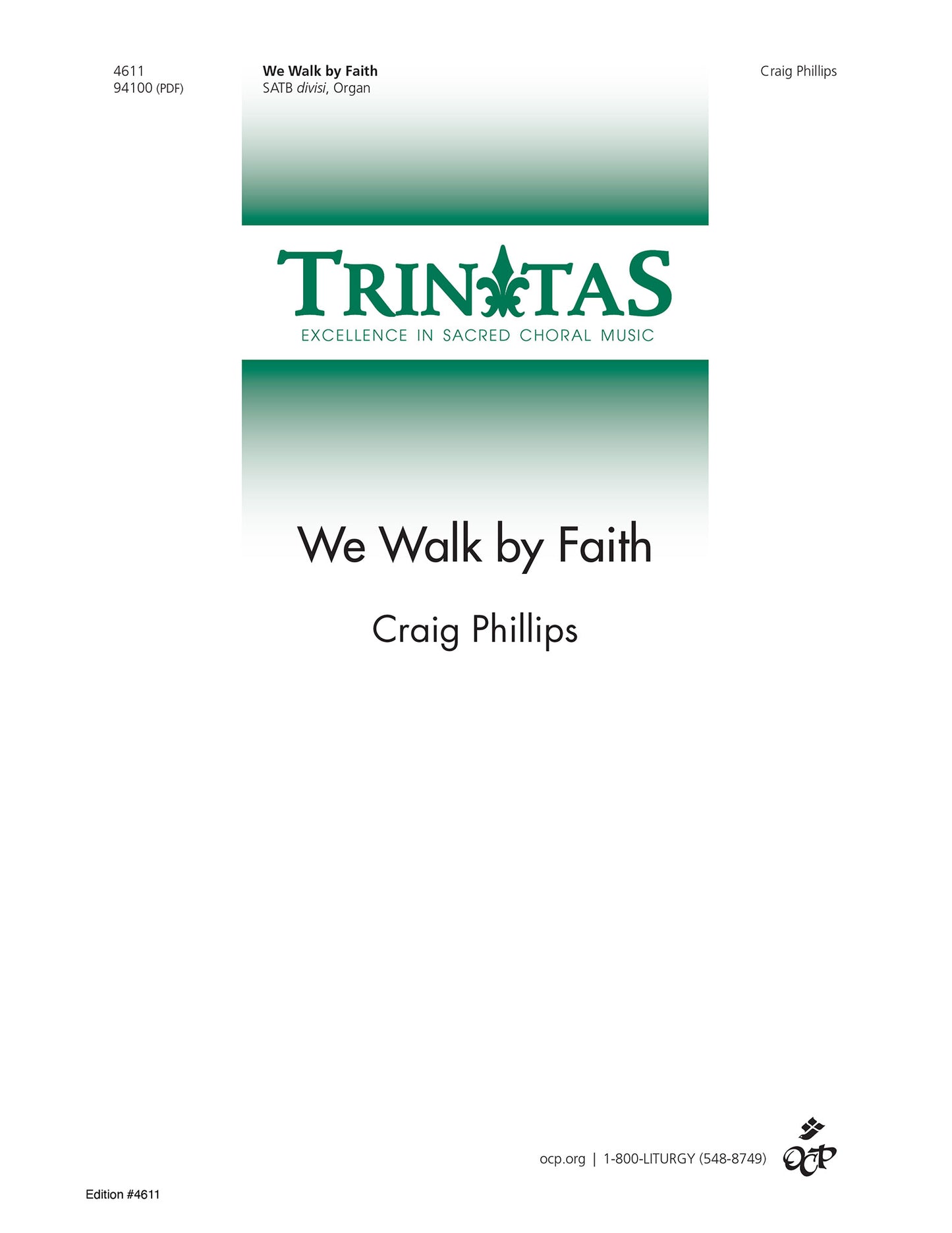 We Walk by Faith