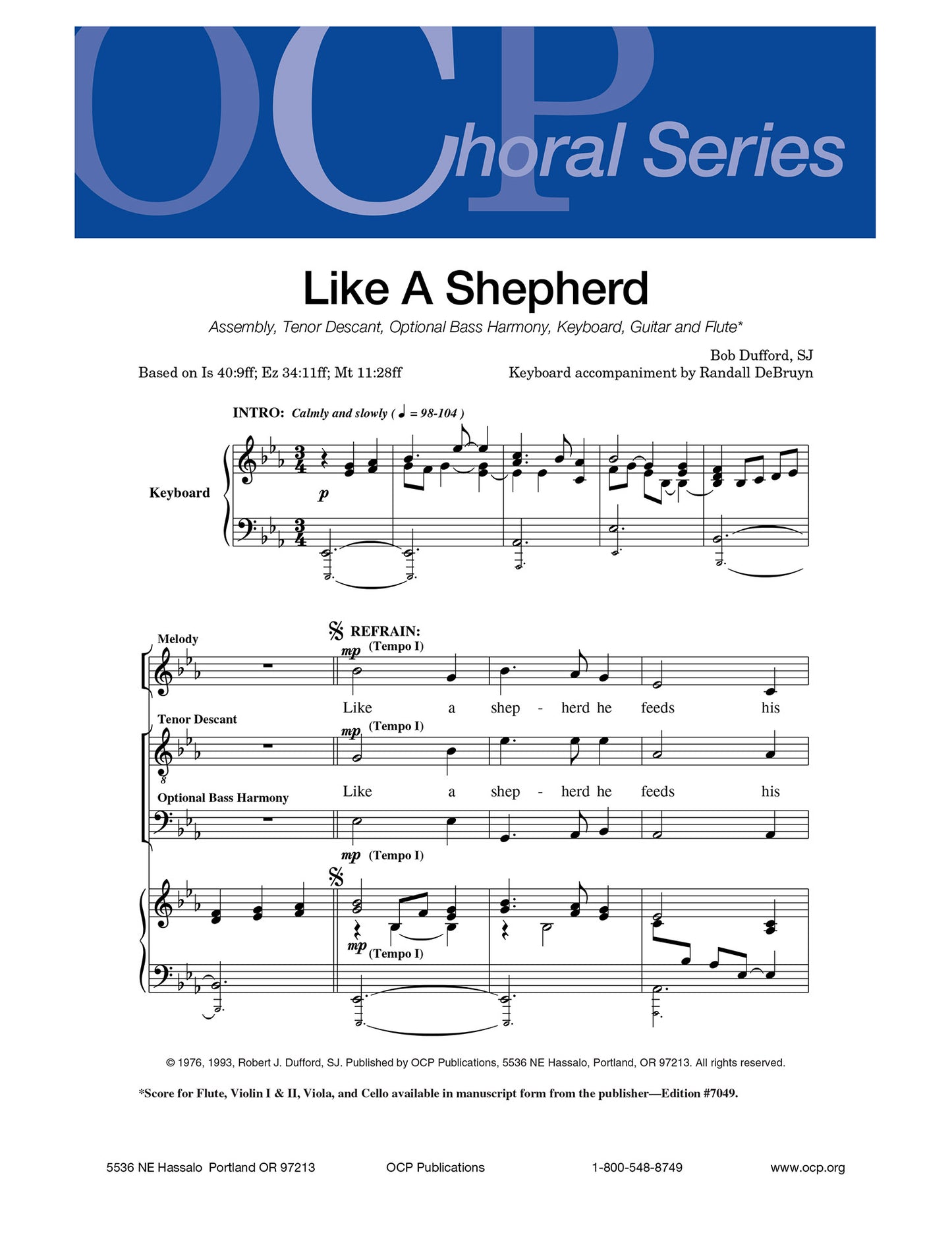 Like a Shepherd