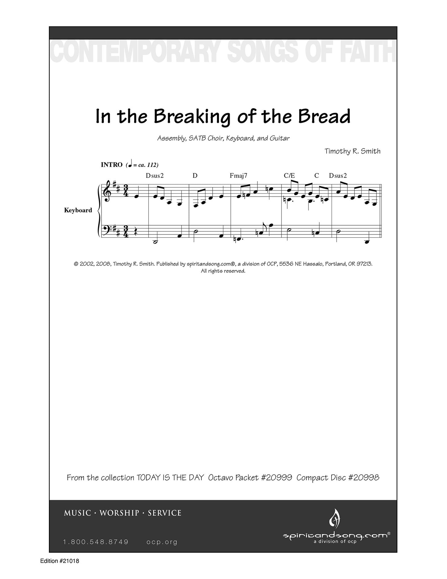 In the Breaking of the Bread