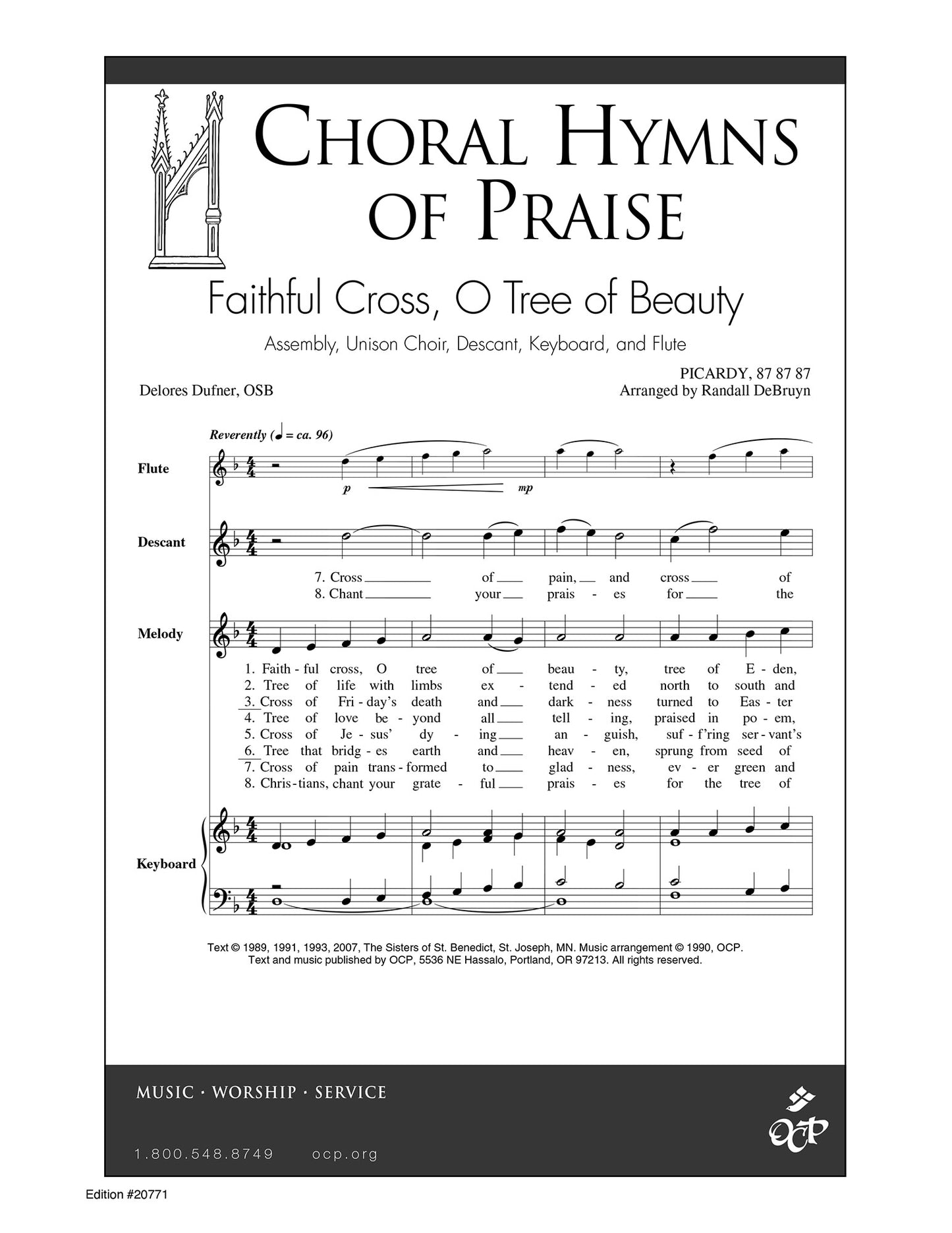 Faithful Cross, O Tree of Beauty