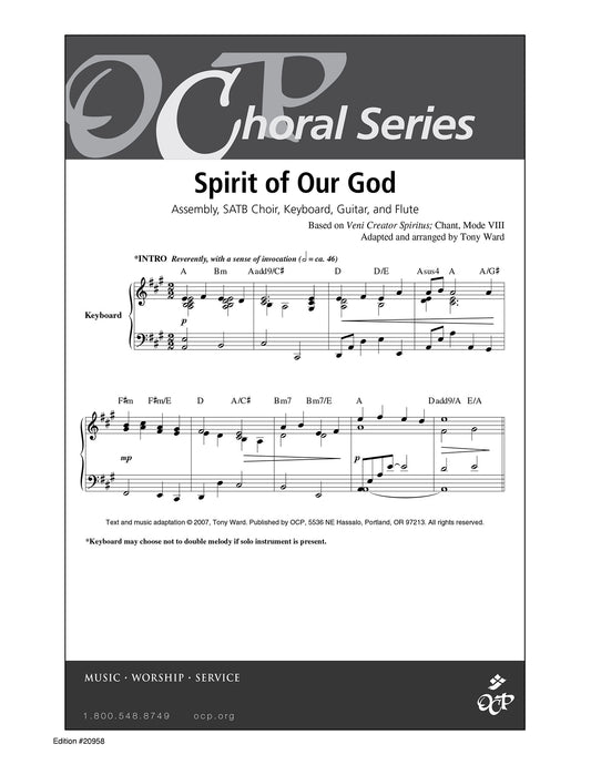 Spirit of Our God