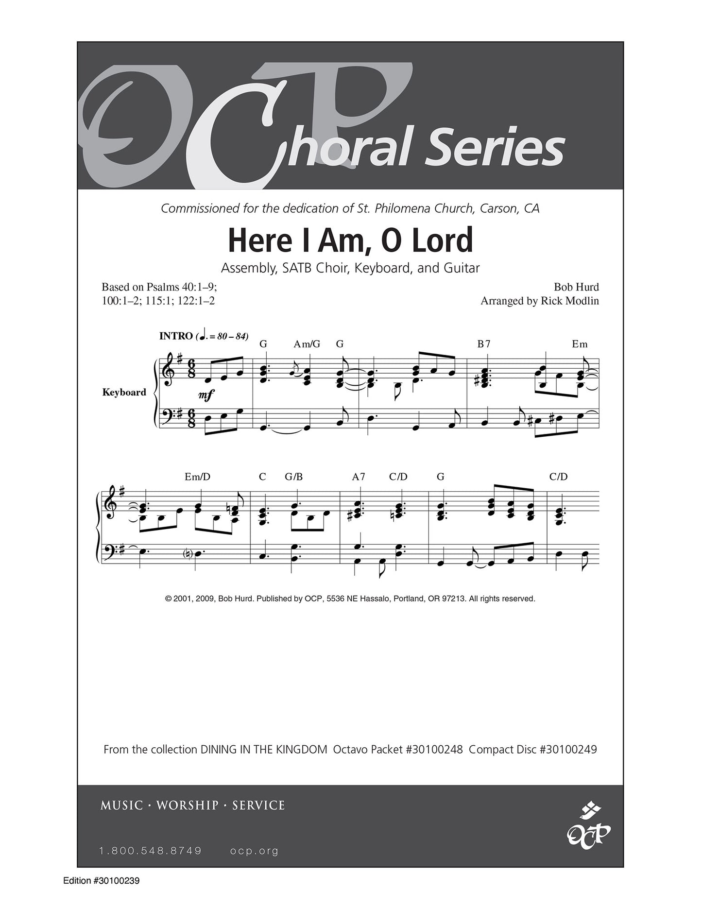 Here I Am, O Lord