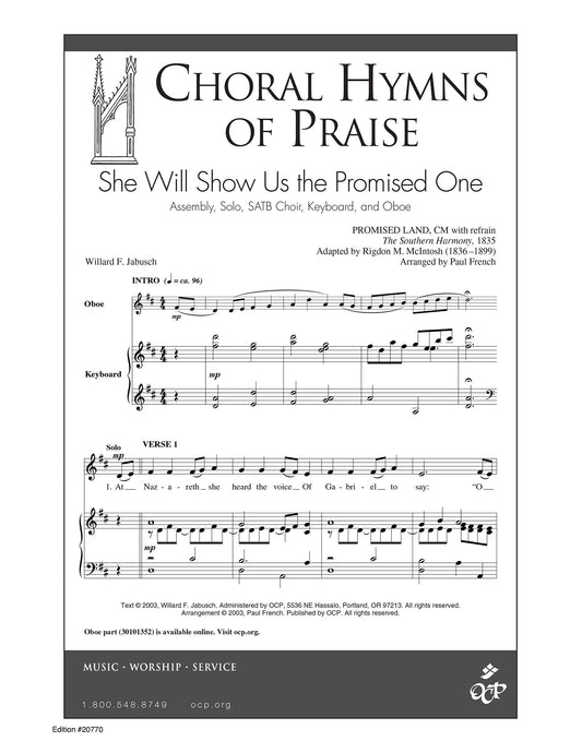 She Will Show Us the Promised One