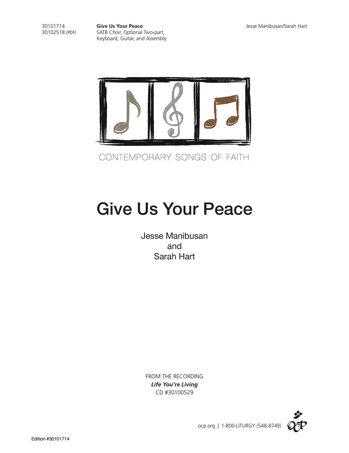 Give Us Your Peace