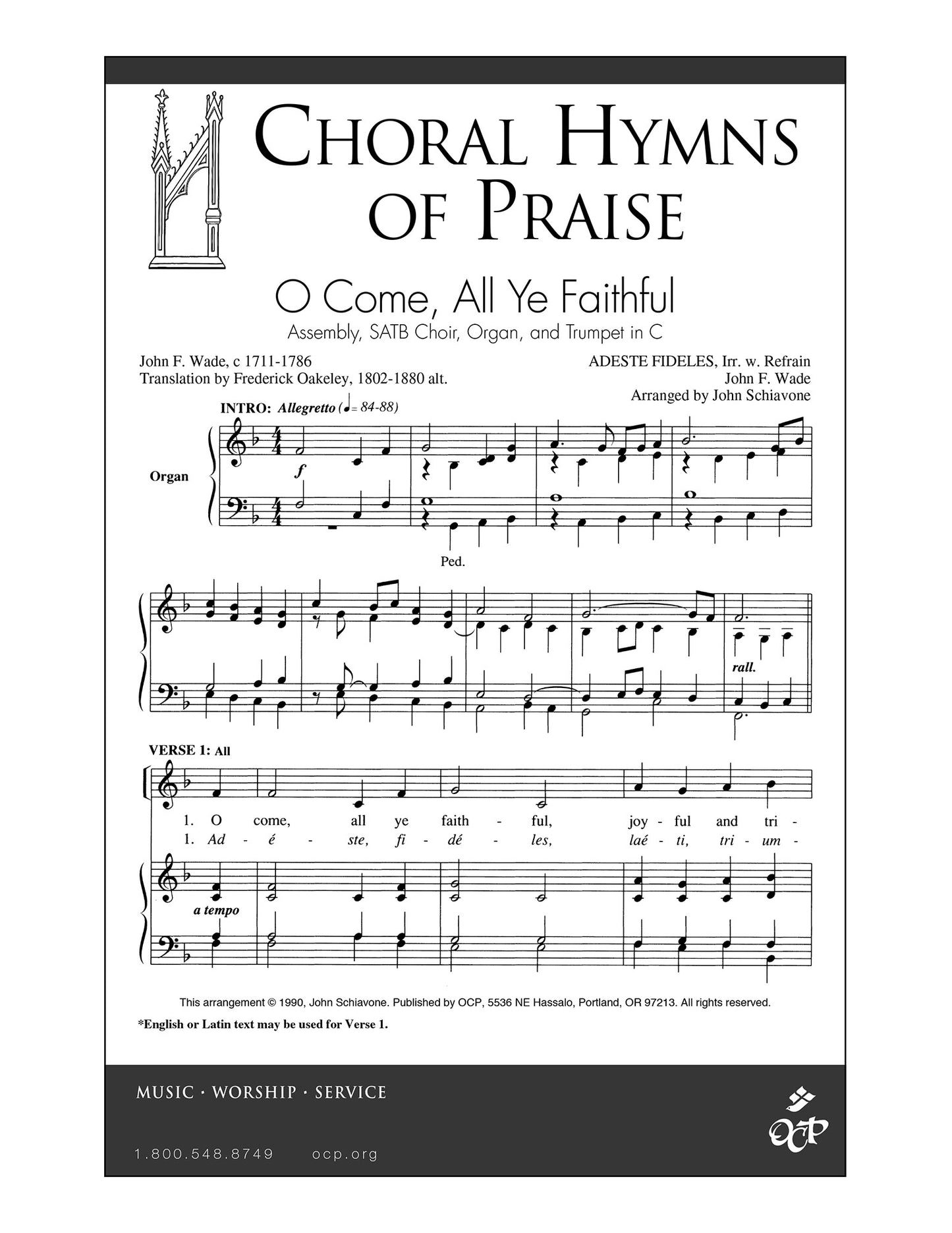 O Come, All Ye Faithful