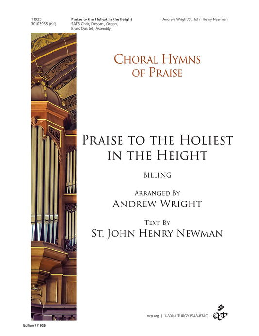 Praise to the Holiest in the Height