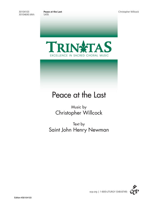 Peace at the Last