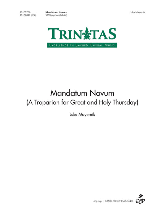 Mandatum Novum