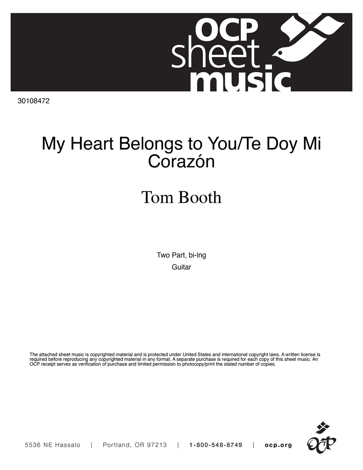 My Heart Belongs to You/Te Doy Mi Coraz—n
