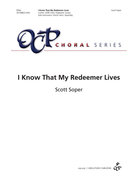 I Know That My Redeemer Lives