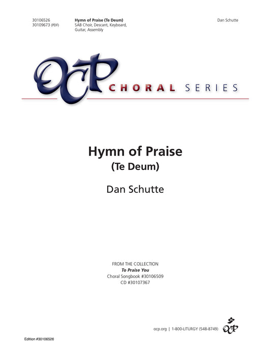 Hymn of Praise (Te Deum)