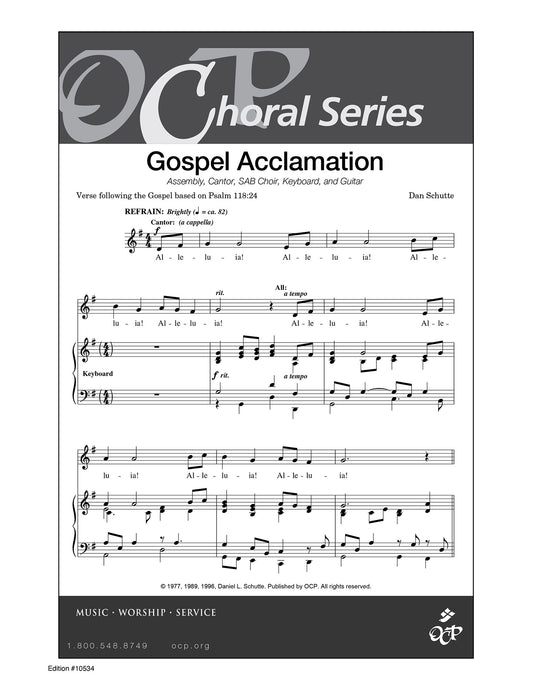 Gospel Acclamation